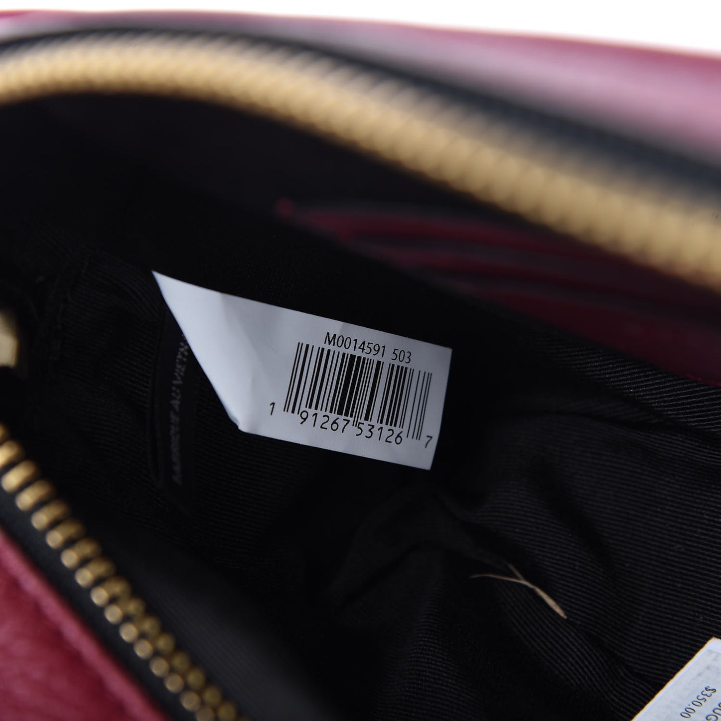 Supple Natural Grain Calfskin Softshot 21 Crossbody Bag Burgundy