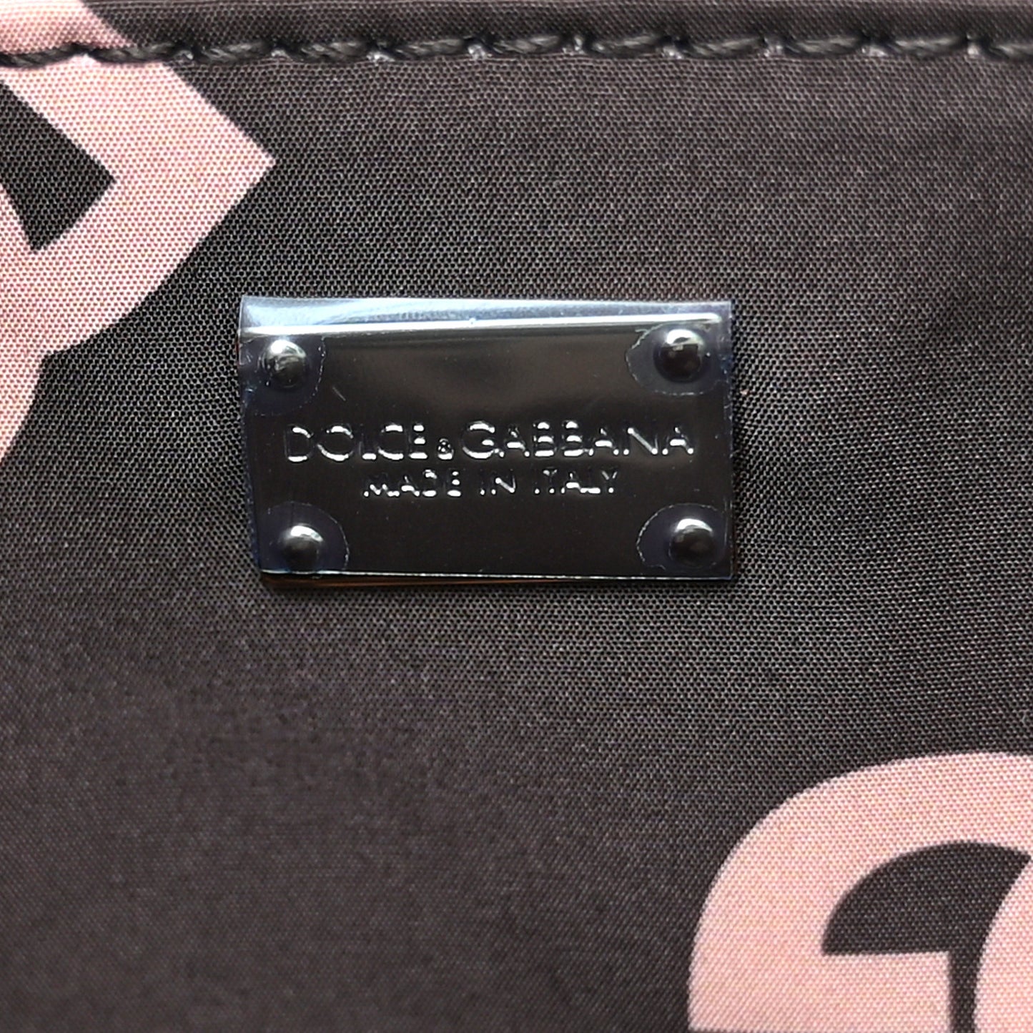 Calfskin Small DG Logo Shopper Tote Cipria