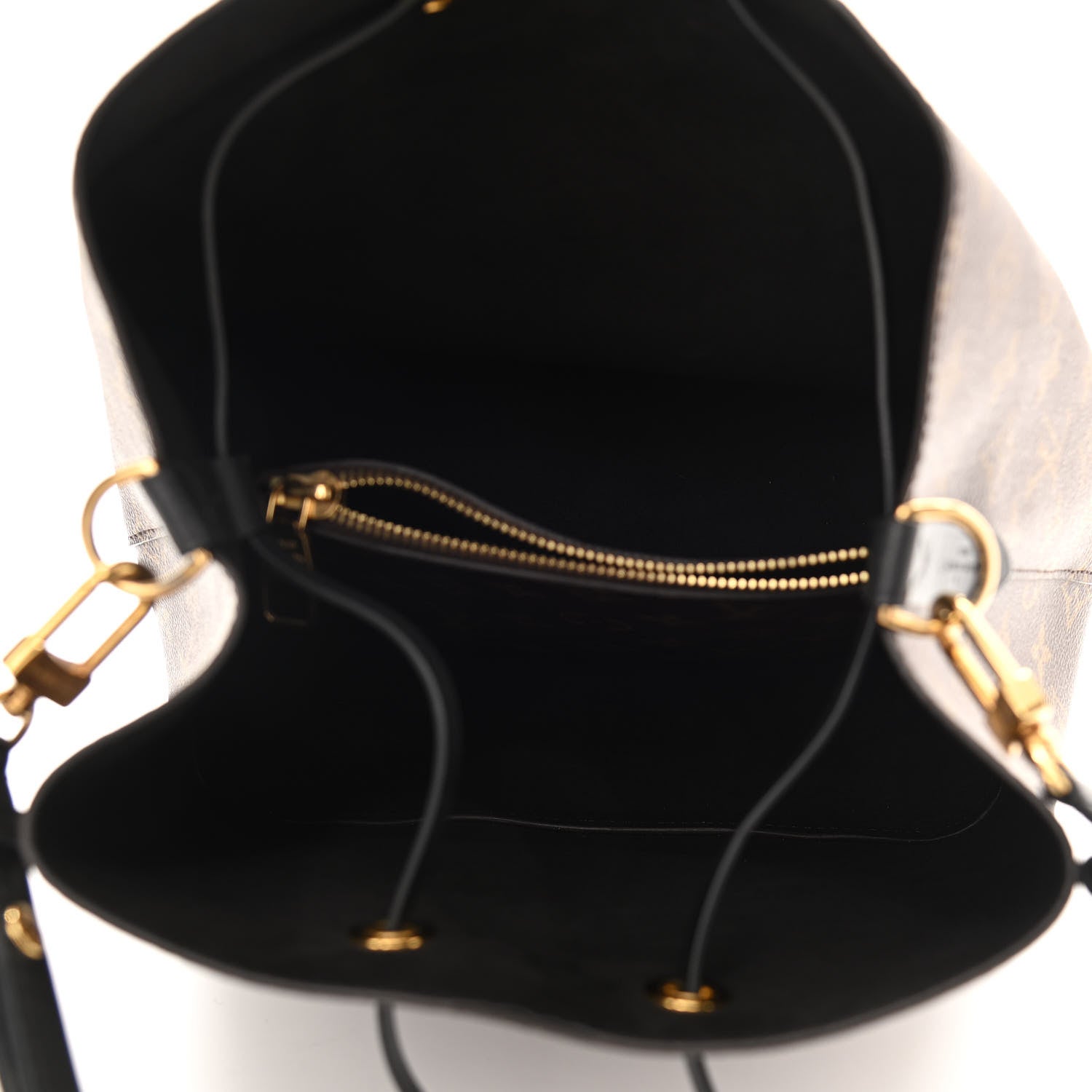 Louis Vuitton Monogram Neonoe MM Black 5 of 9