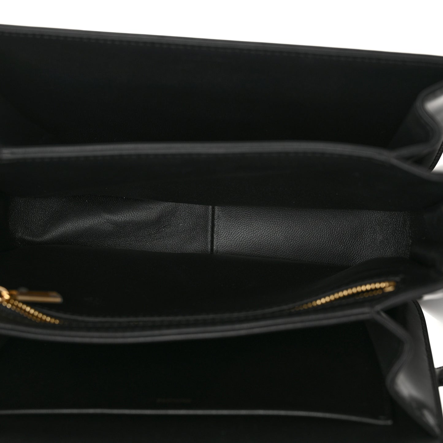 Shiny Calfskin Medium Triomphe Black
