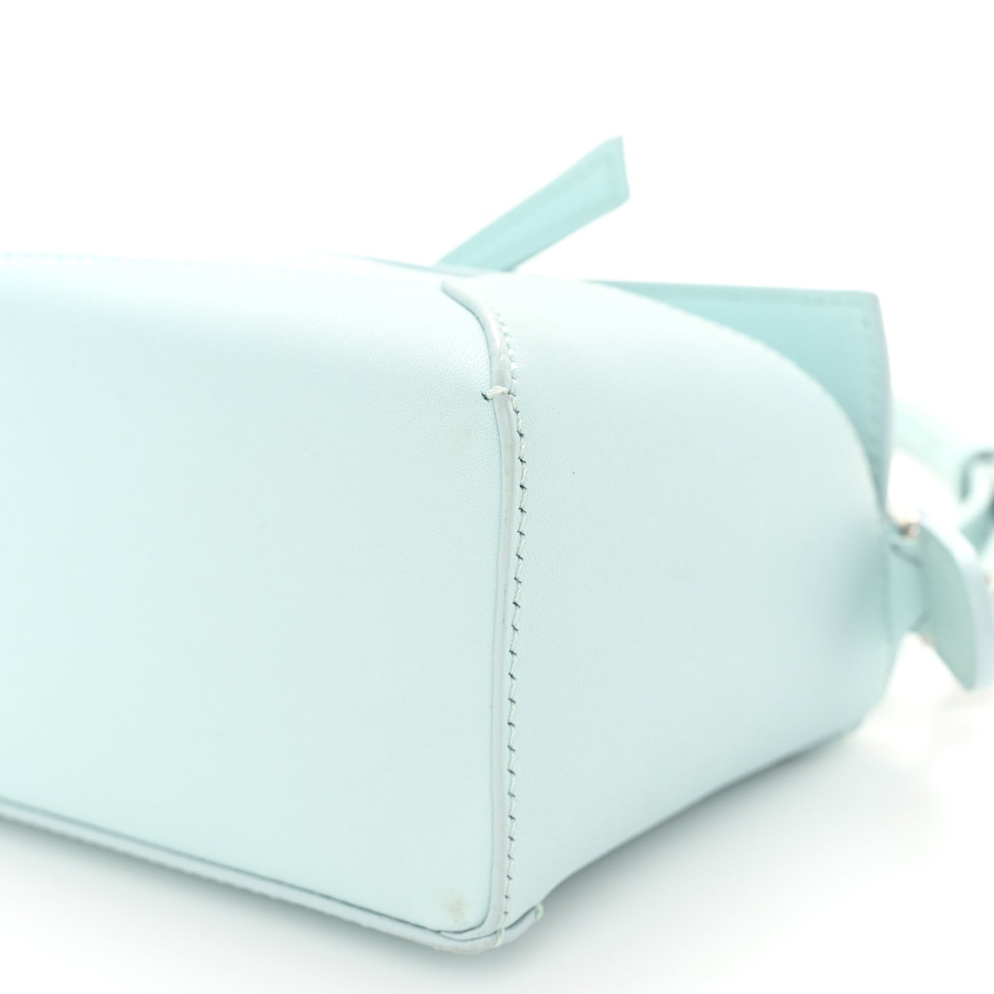 Calfskin Mini Puzzle Edge Bag Iceberg