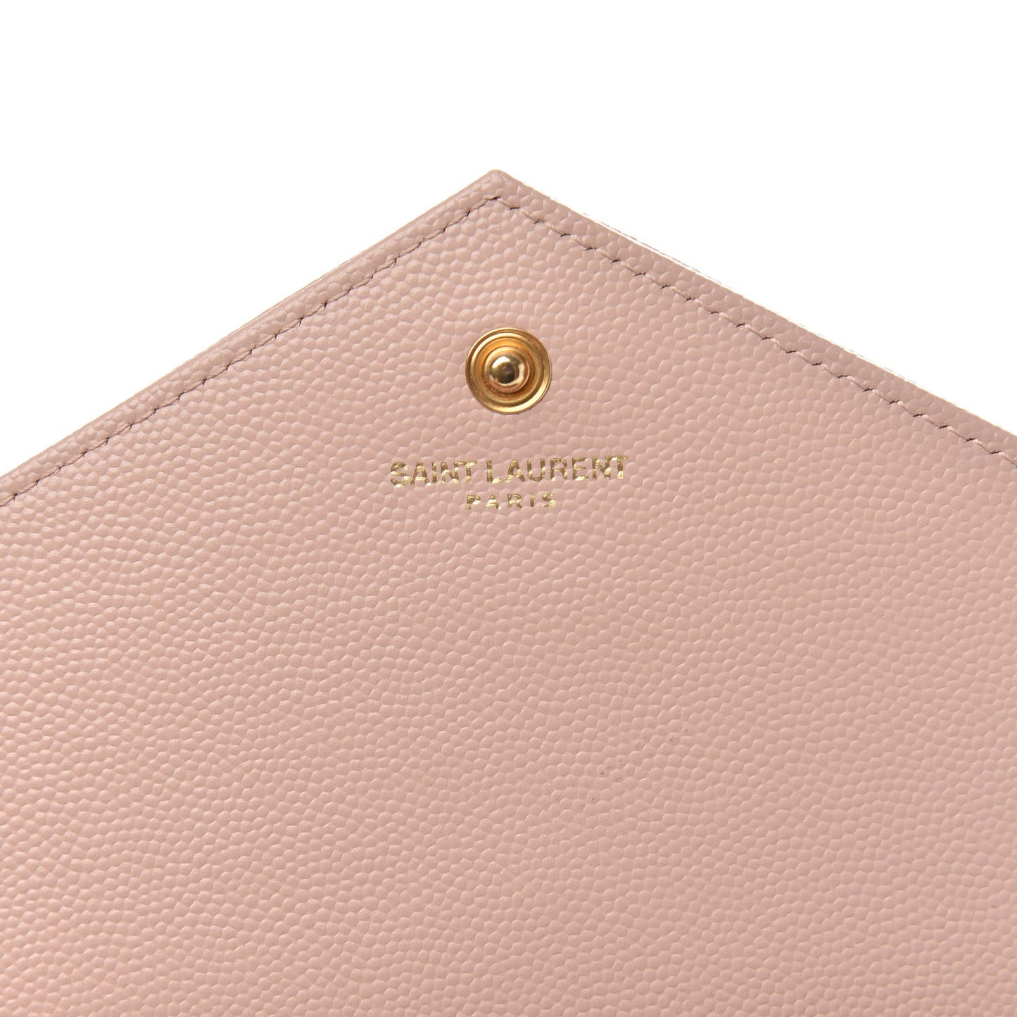 Grain De Poudre Matelasse Chevron Monogram Chain Wallet Pale Pink