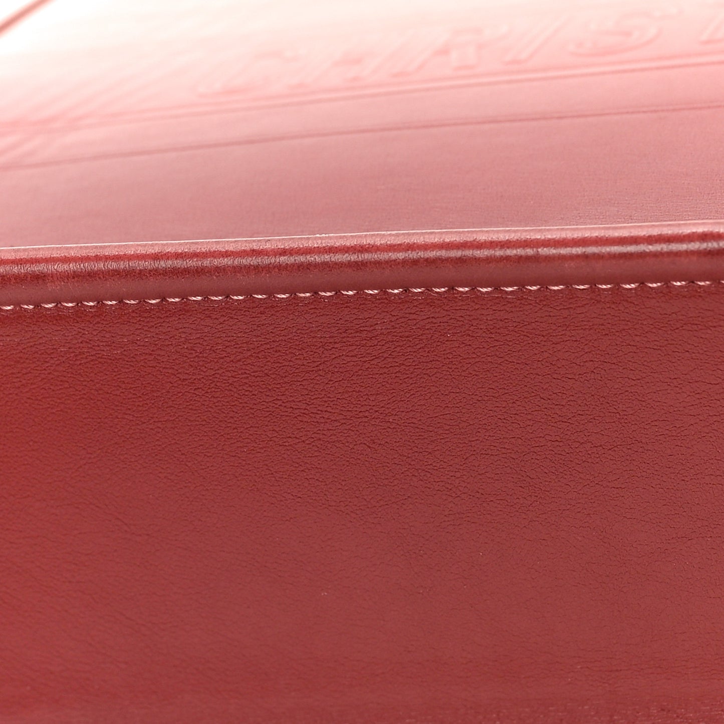 Gradient Smooth Calfskin Embossed Medium Book Tote Pink