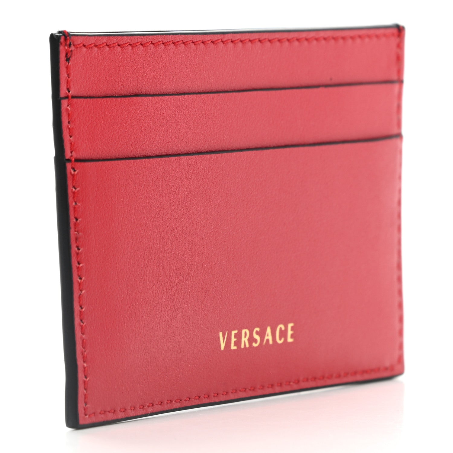Versace X DISNEY Nappa Cinderella Print Card Holder Red Multicolor 3 of 8