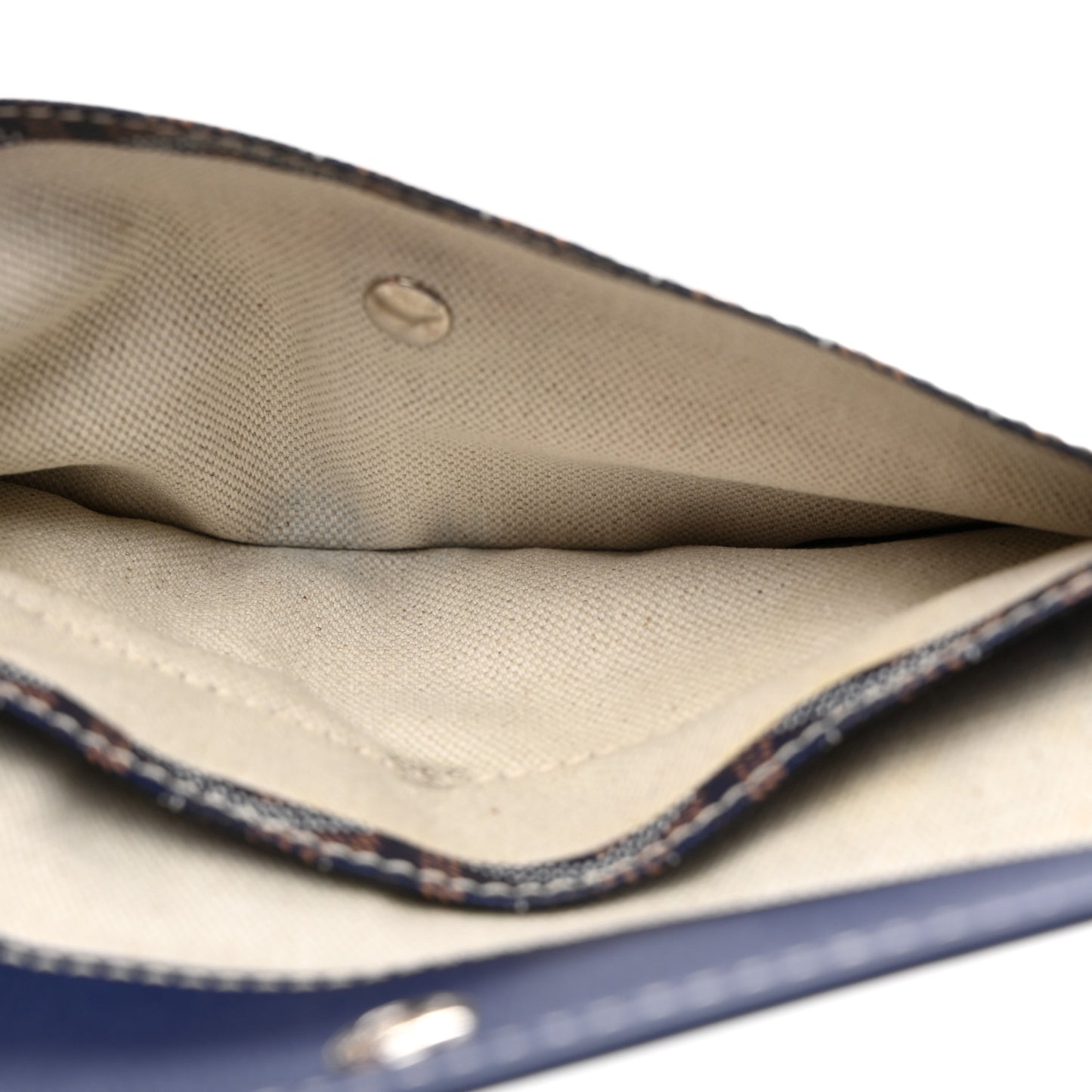 Goyardine Pouch Navy