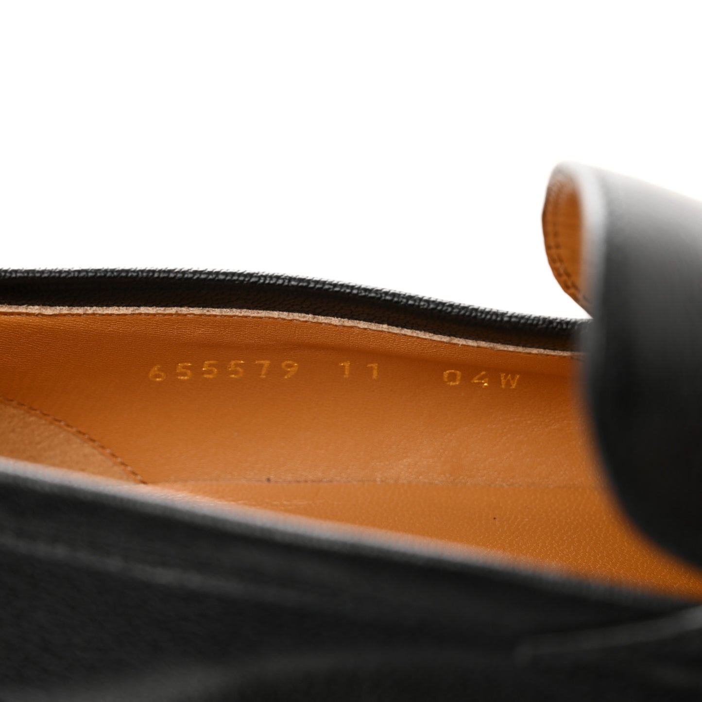 Goatskin Web Mens Horsebit Loafers 11 Black