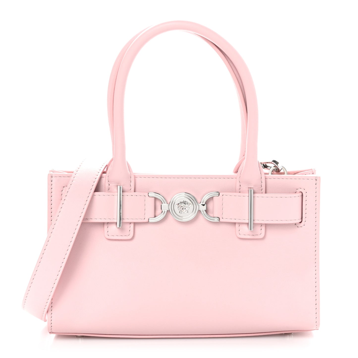 Calfskin Small Medusa '95 Tote Bag Dusty Rose