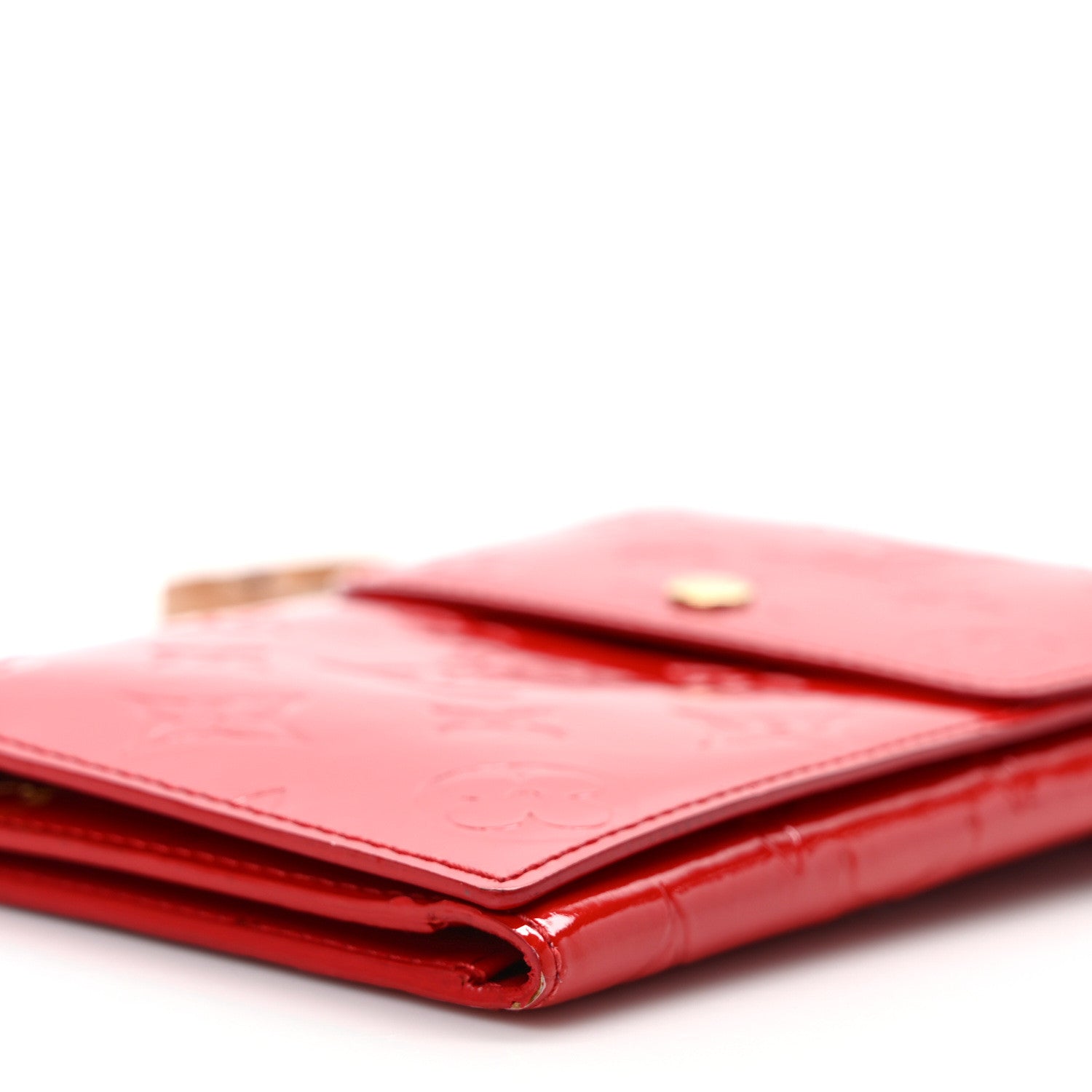 Louis Vuitton Vernis Walker Wallet Red 8 of 8