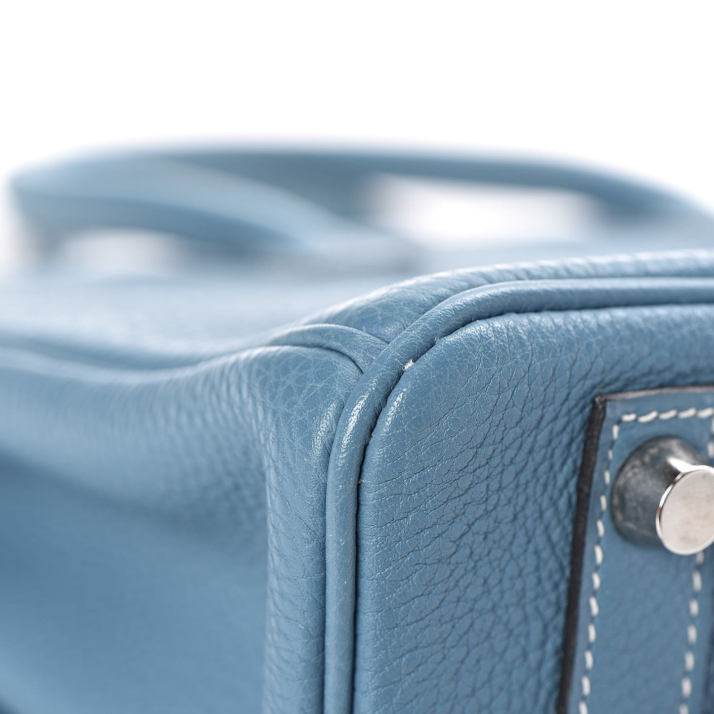 Togo Birkin 25 Blue Jean