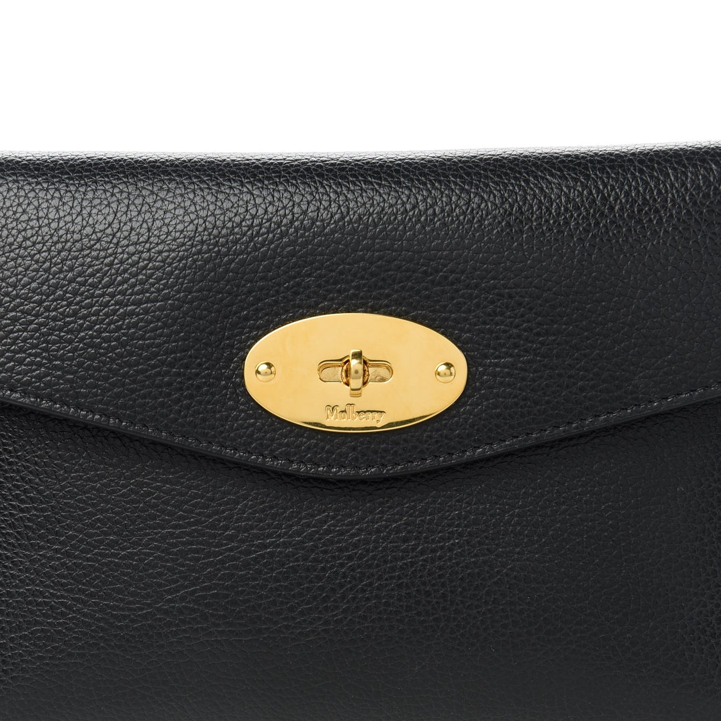 Small Classic Grain Darley Cosmetic Pouch Black