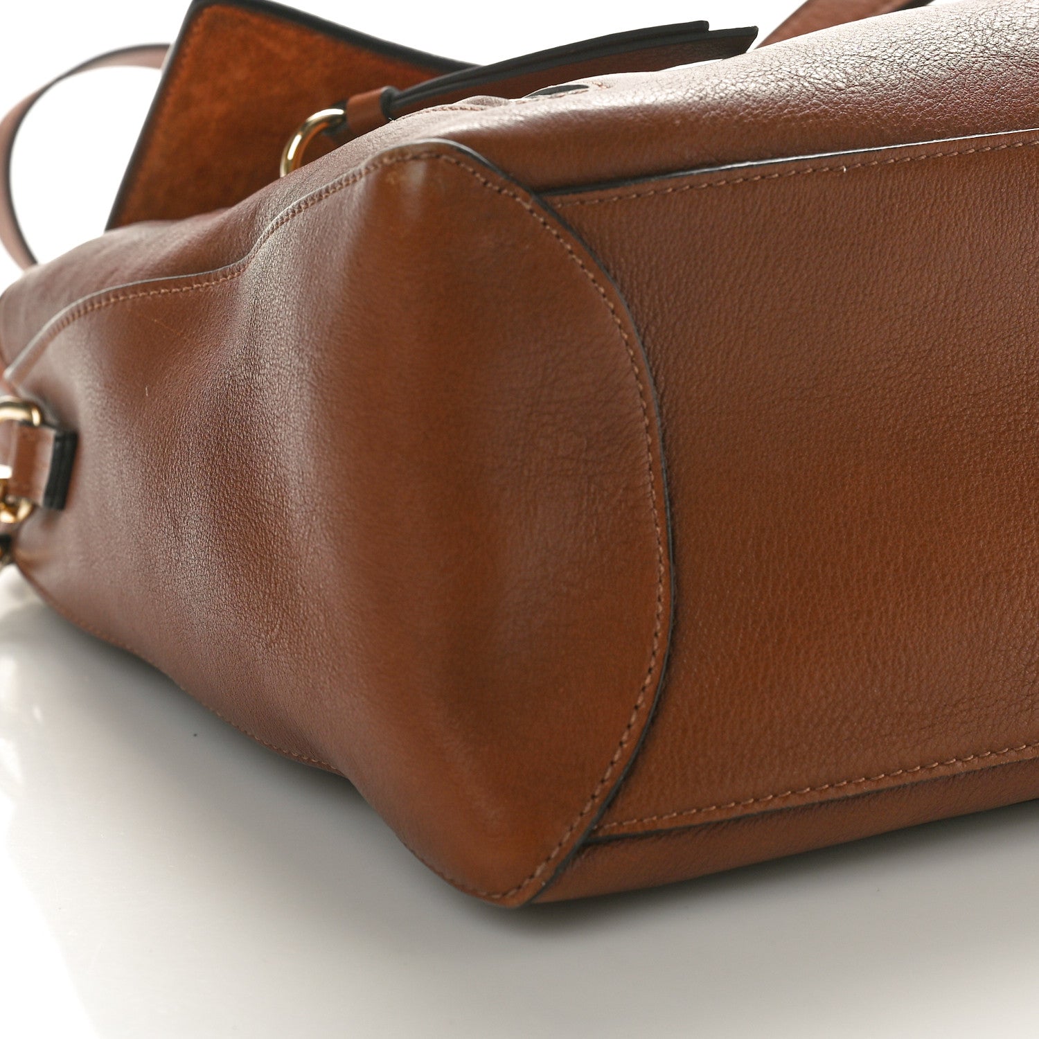 Chloe Calfskin Medium Faye Day Shoulder Bag Tan 9 of 11