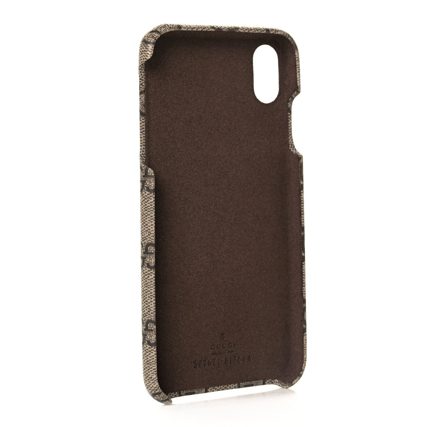 Gucci GG Supreme Monogram Ophidia iPhone XS Max Case 2 of 4