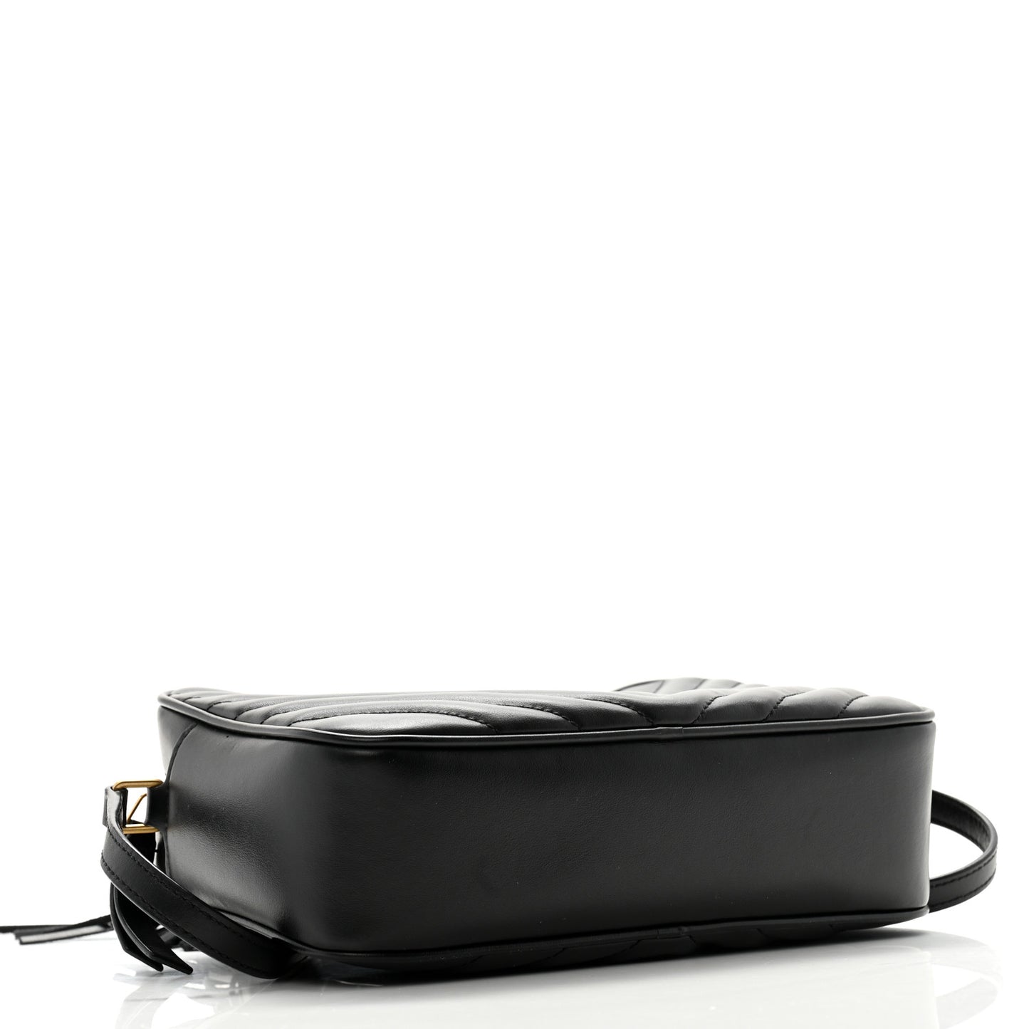 Calfskin Matelasse Monogram Lou Camera Bag Black