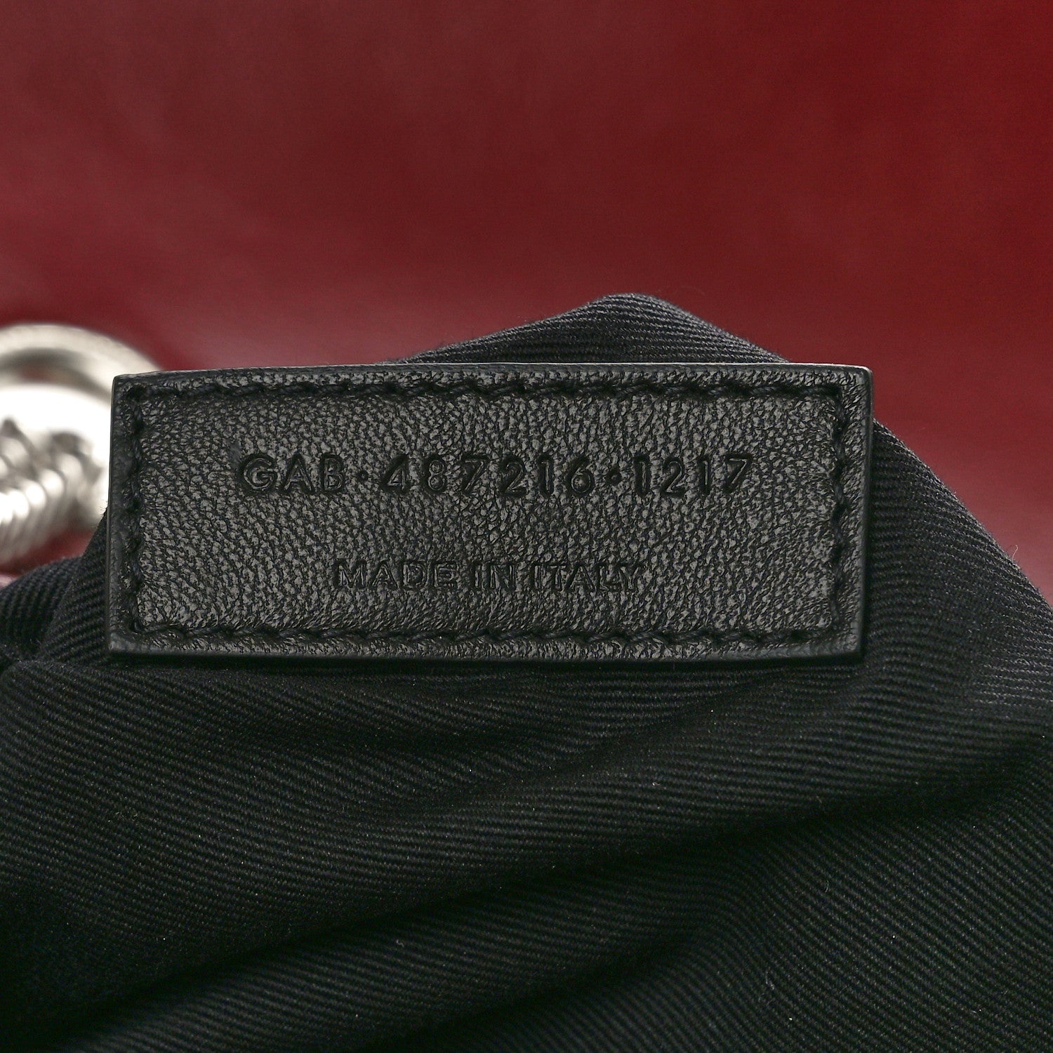 Saint Laurent Calfskin Y Quilted Monogram Medium Loulou Chain Satchel Palissandre 7 of 10