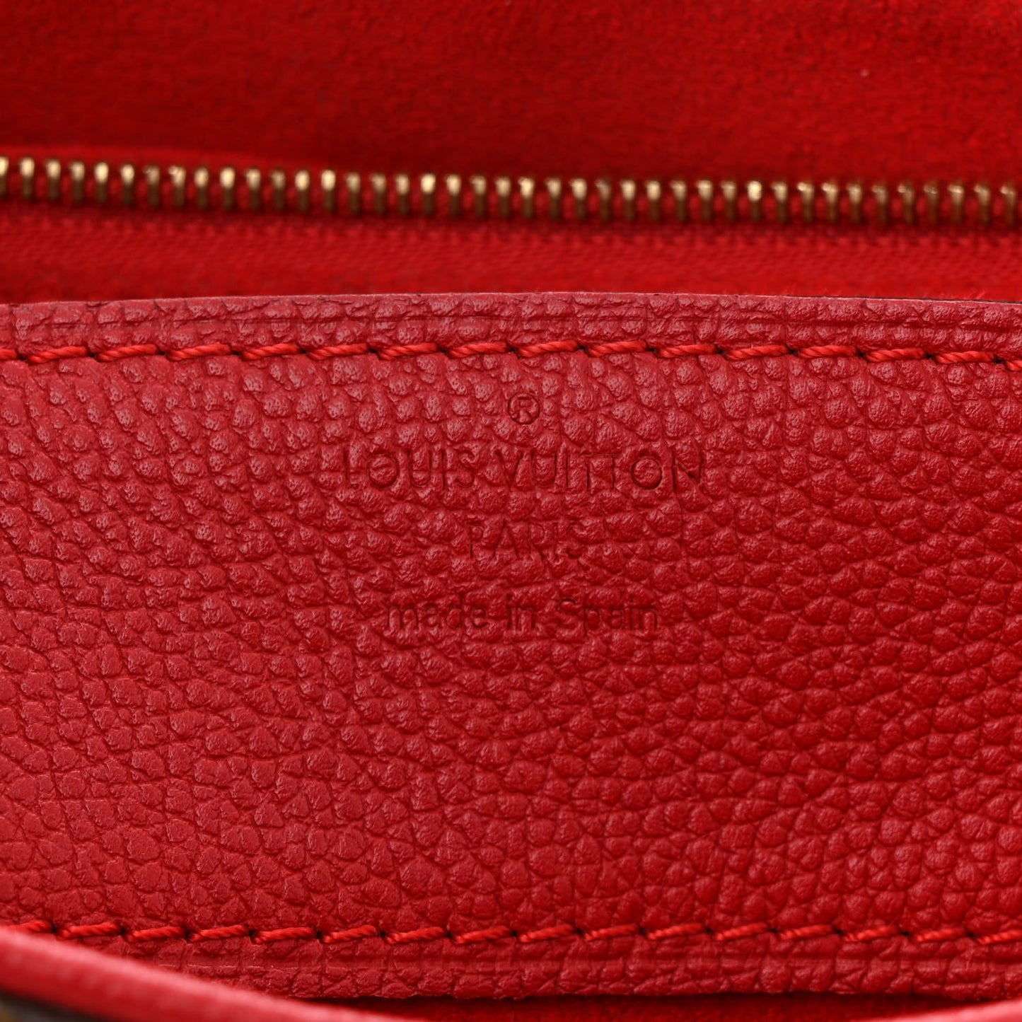 Monogram Pallas Chain Cherry