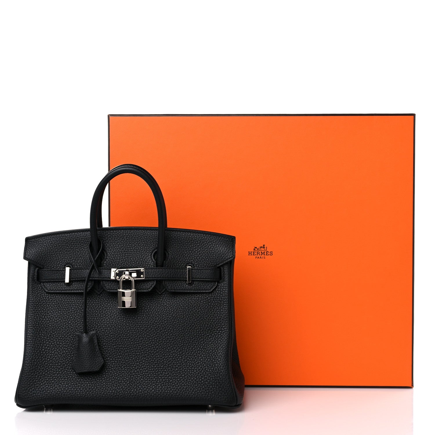 Hermes Togo Birkin 25 Black 10 of 10
