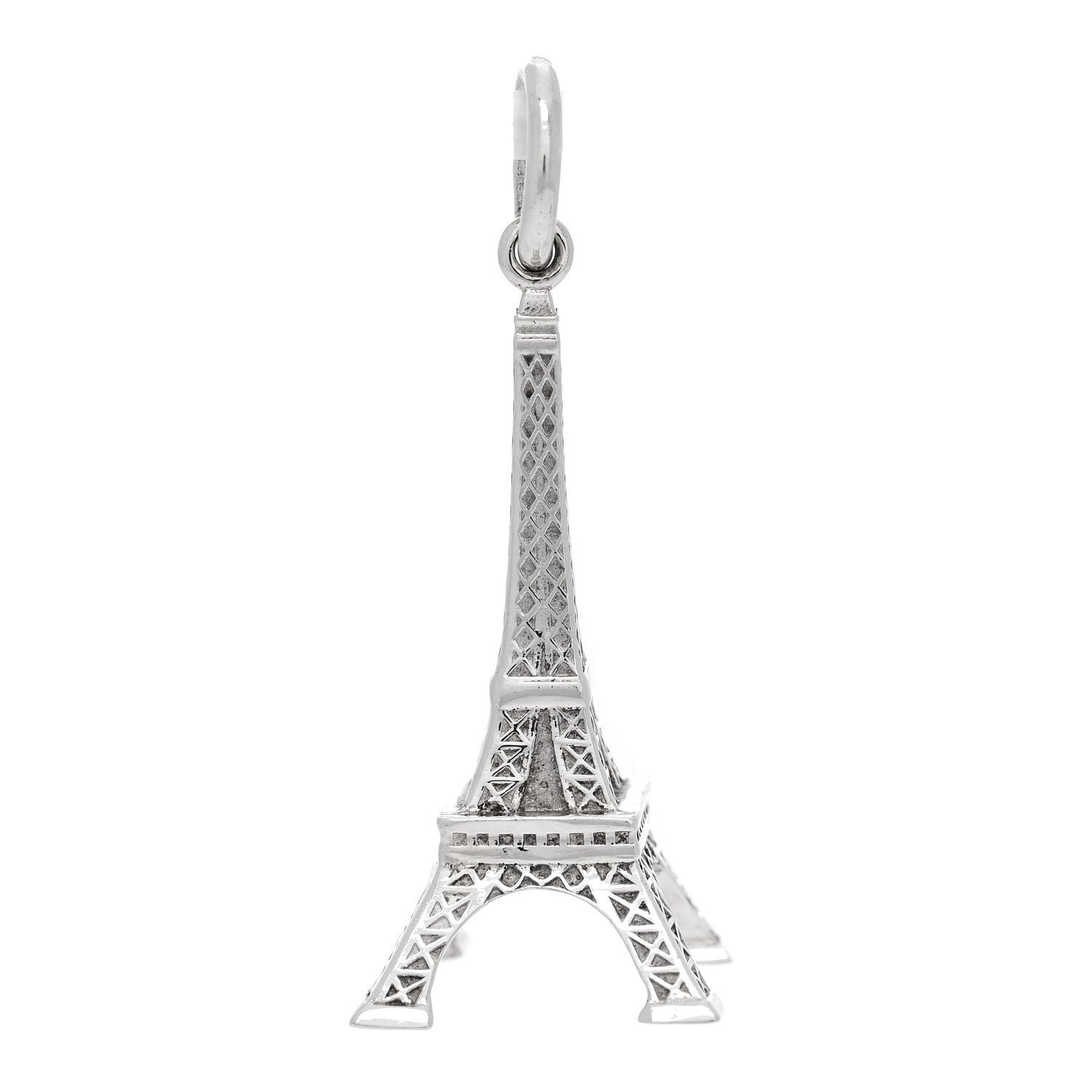 Tiffany Sterling Silver Eiffel Tower Charm 1802958 – FASHIONPHILE