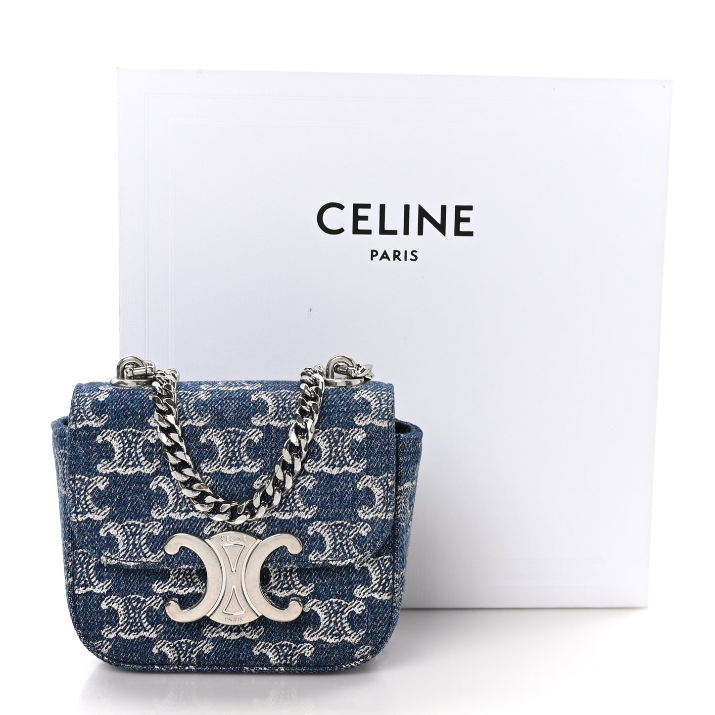Denim Triomphe Mini Claude
