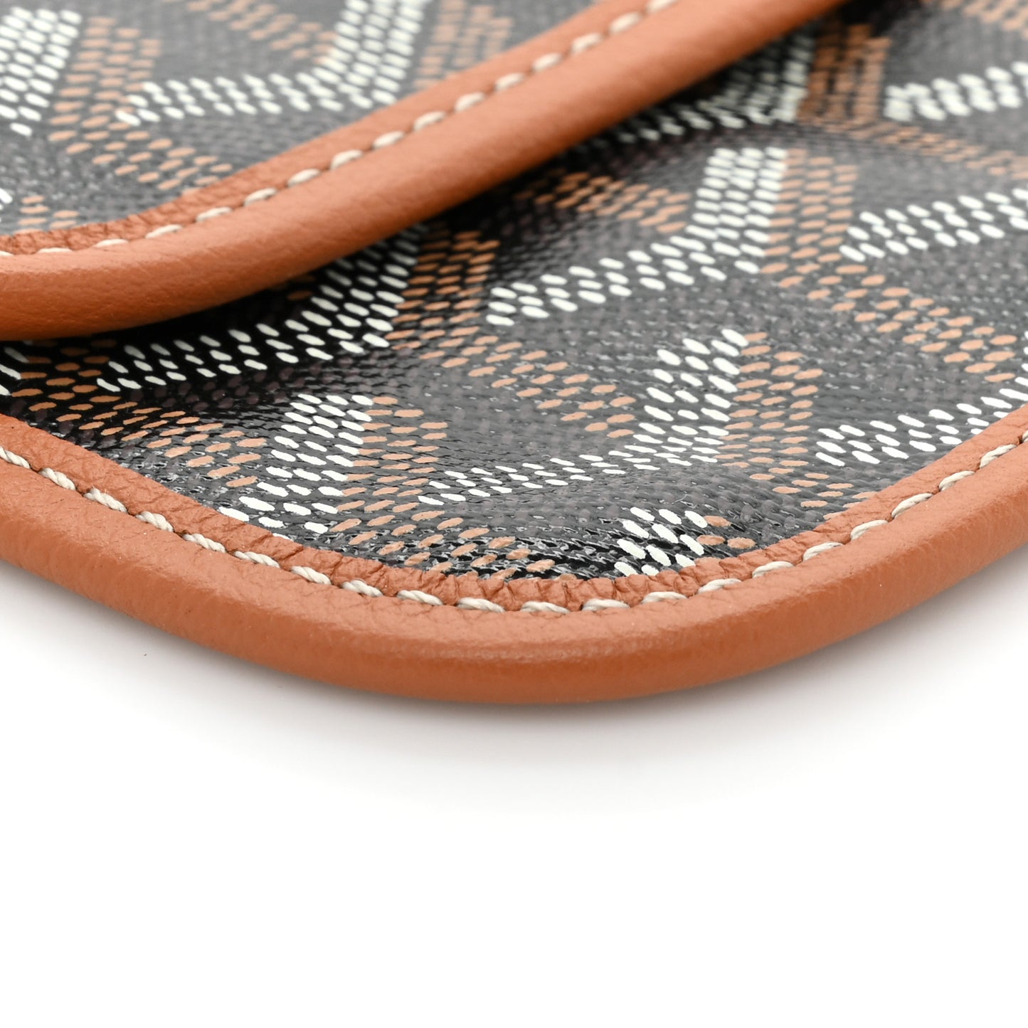 Goyardine Pouch Black Gold