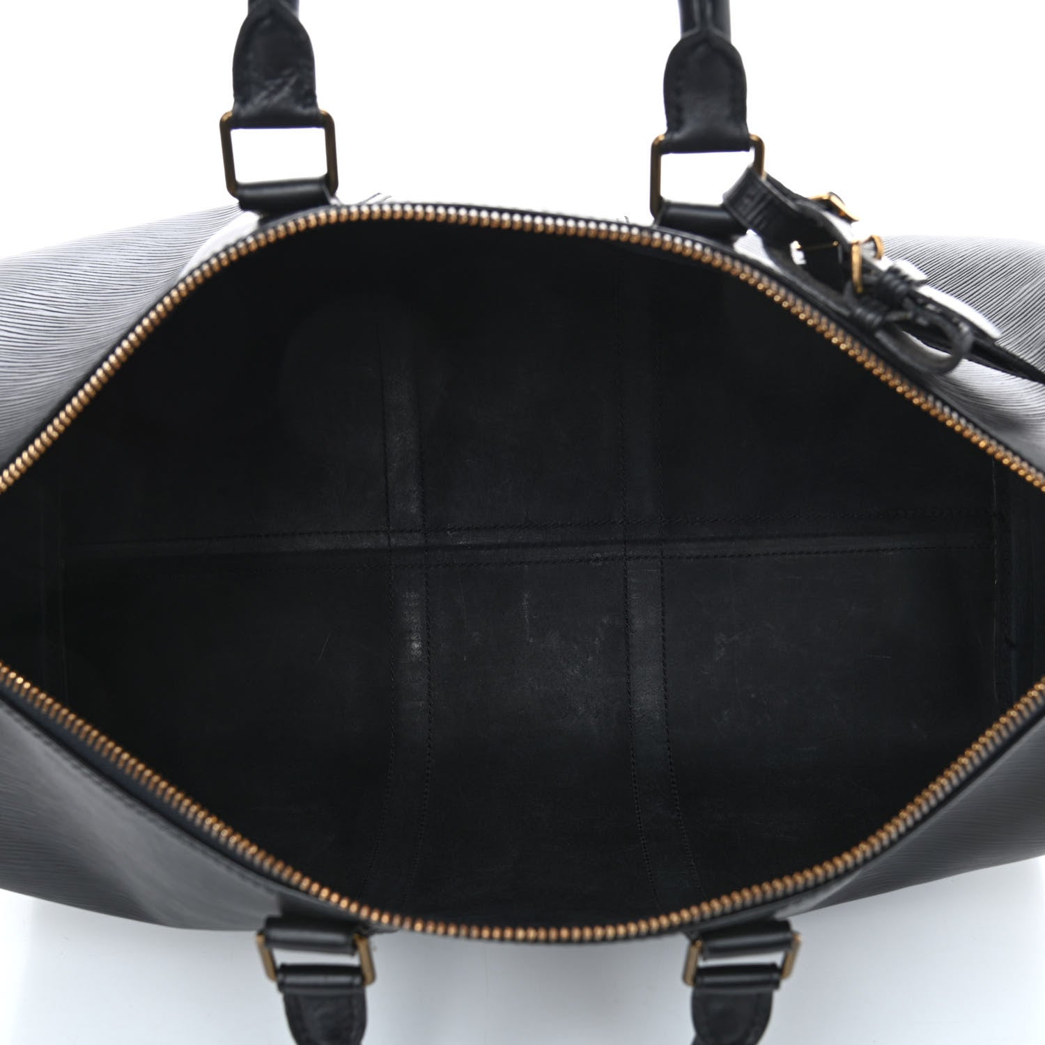 Louis Vuitton Epi Keepall 45 Black 5 of 18