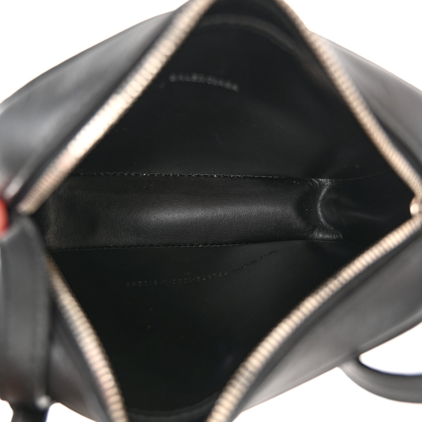 Calfskin Logo XS Everyday Camera Bag Black