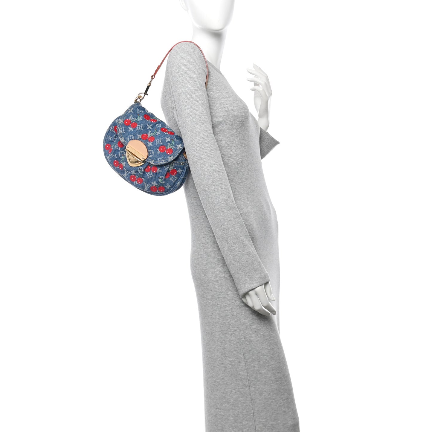 LV X TM Monogram Denim Cerises Sunset
