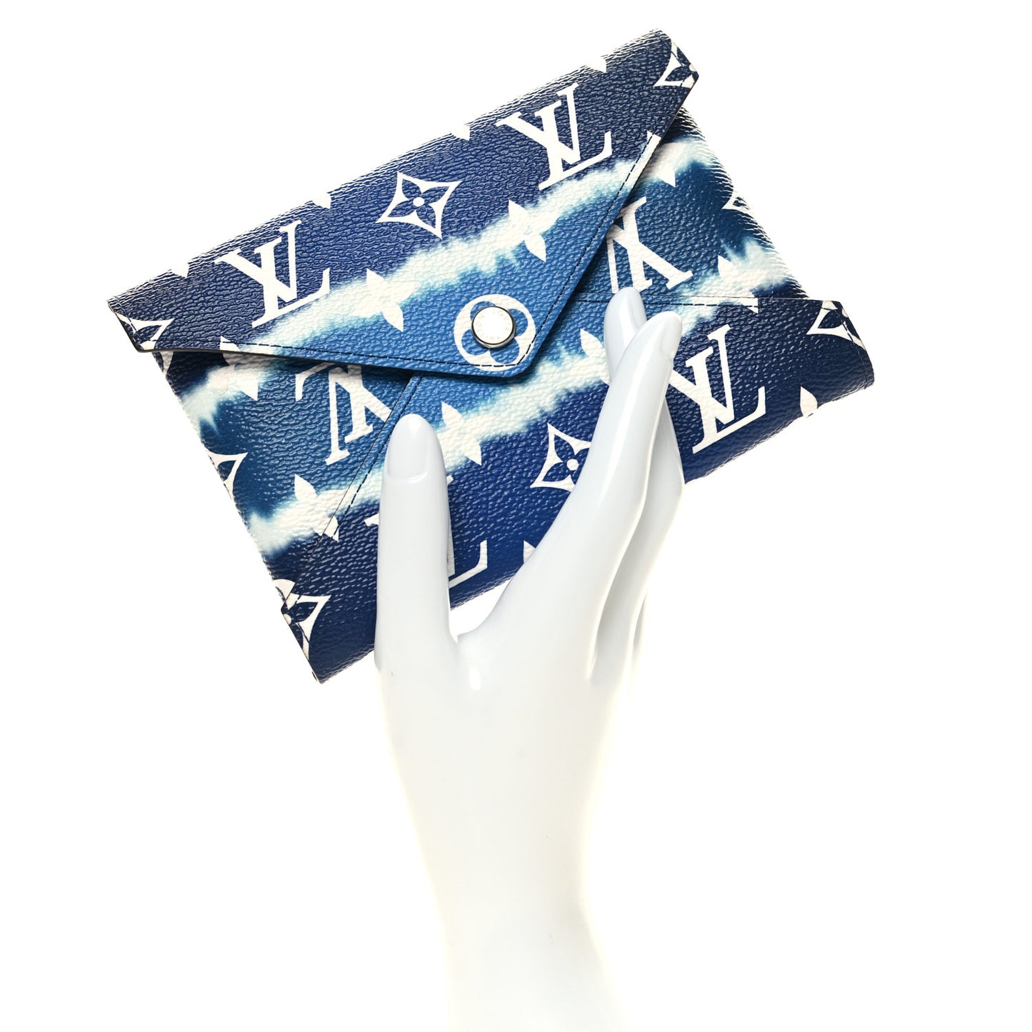 Monogram Escale Medium Kirigami Pochette Insert Blue