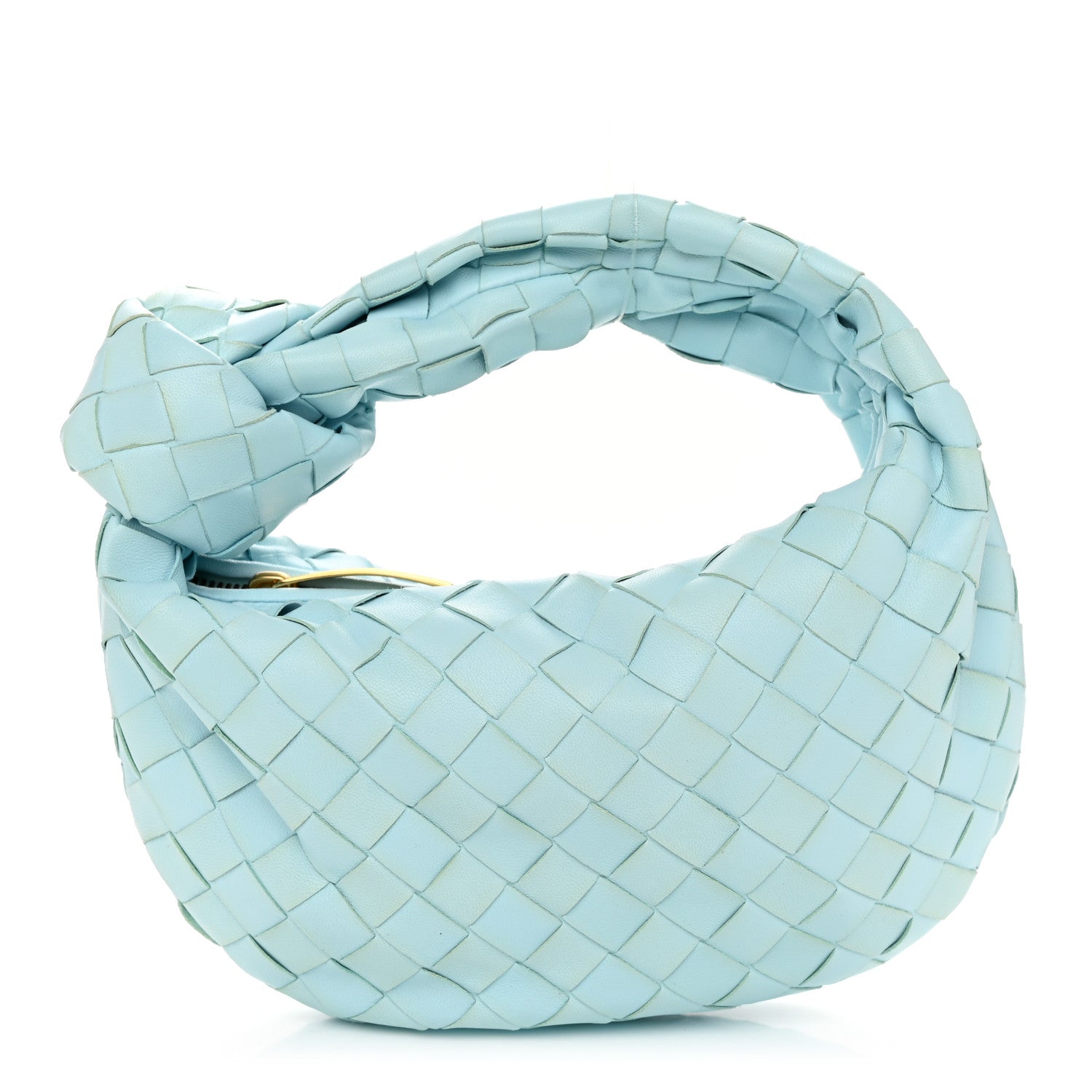 Bottega Veneta Nappa Intrecciato Mini Jodie Pale Blue 1 of 12