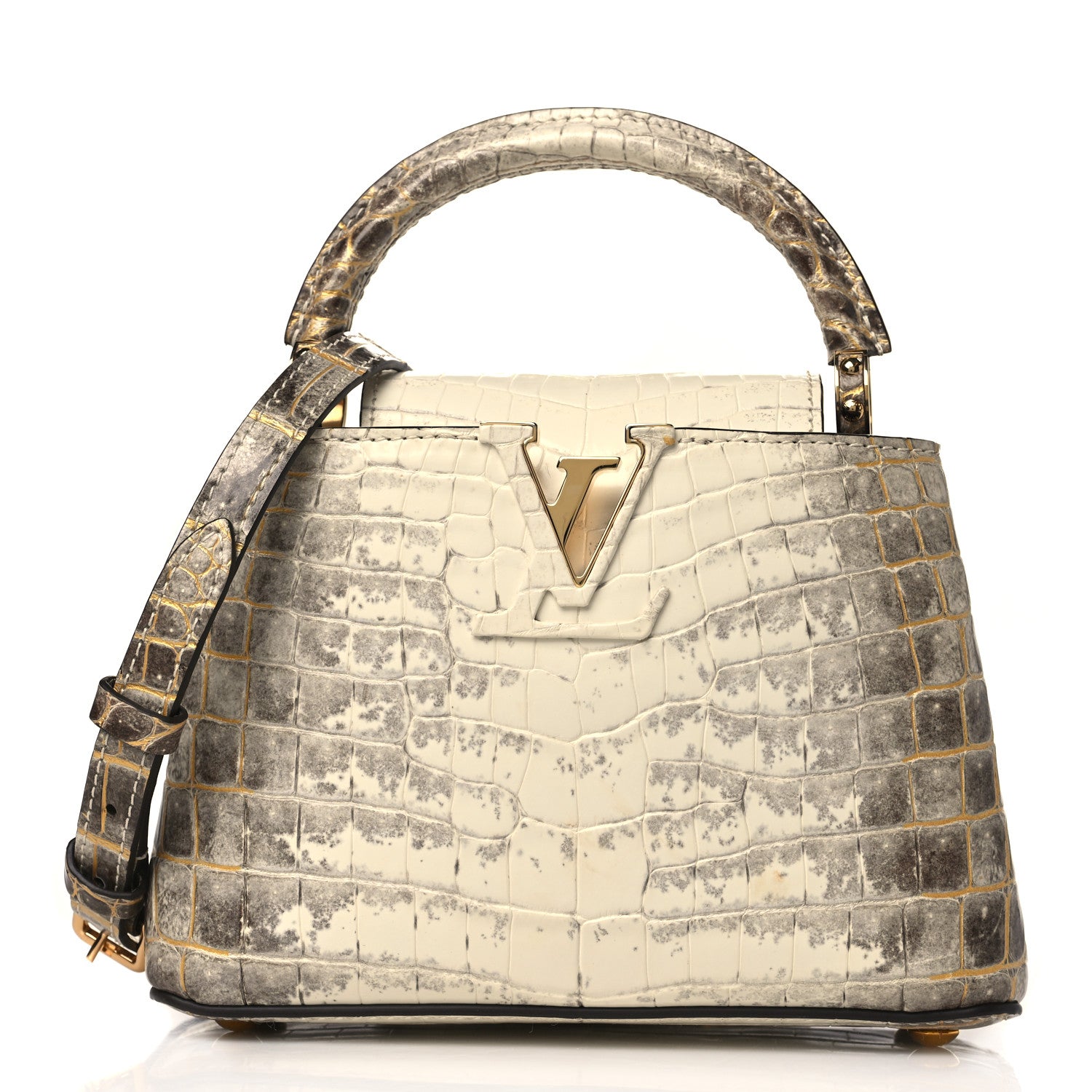 Louis Vuitton Himalaya Crocodile Mini Capucines 1214521 – FASHIONPHILE