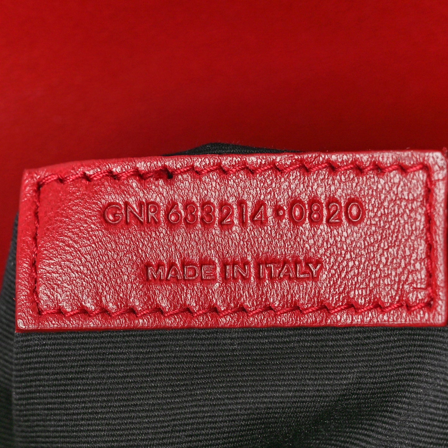 Box Calfskin Le Carre Satchel Opyum Red