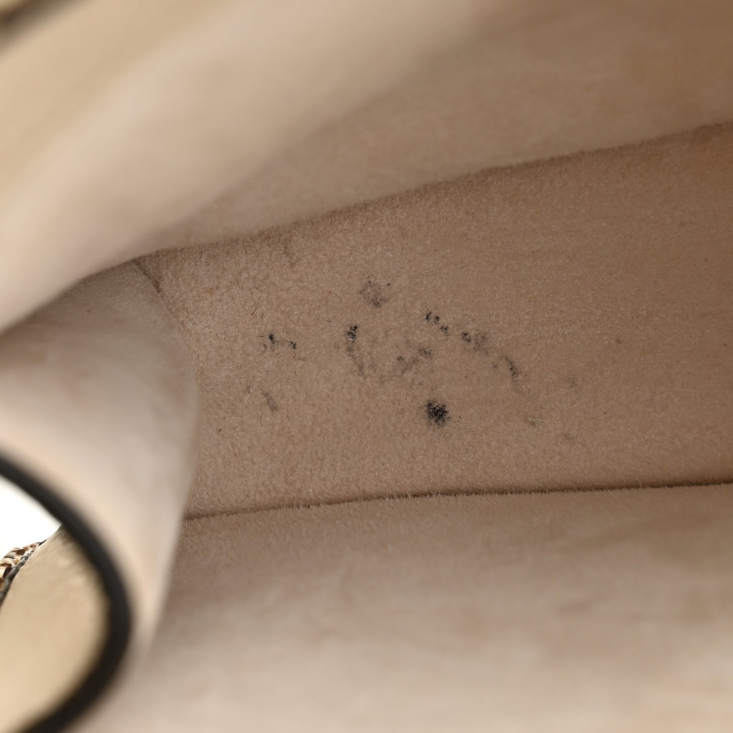 Cuoio Romano Elaphe Chamois Python Print Small Peekaboo I SEE U Satchel Camelia