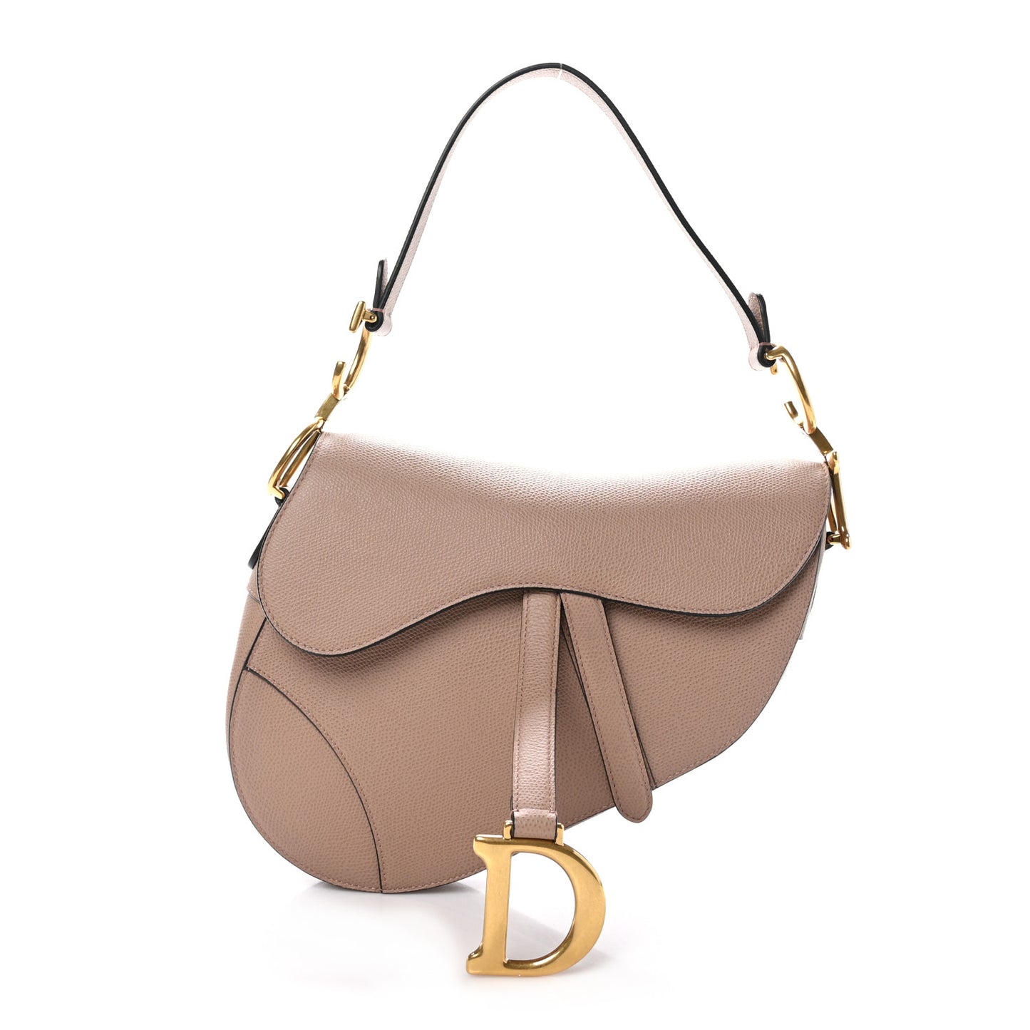 Grained Calfskin Saddle Bag Fard