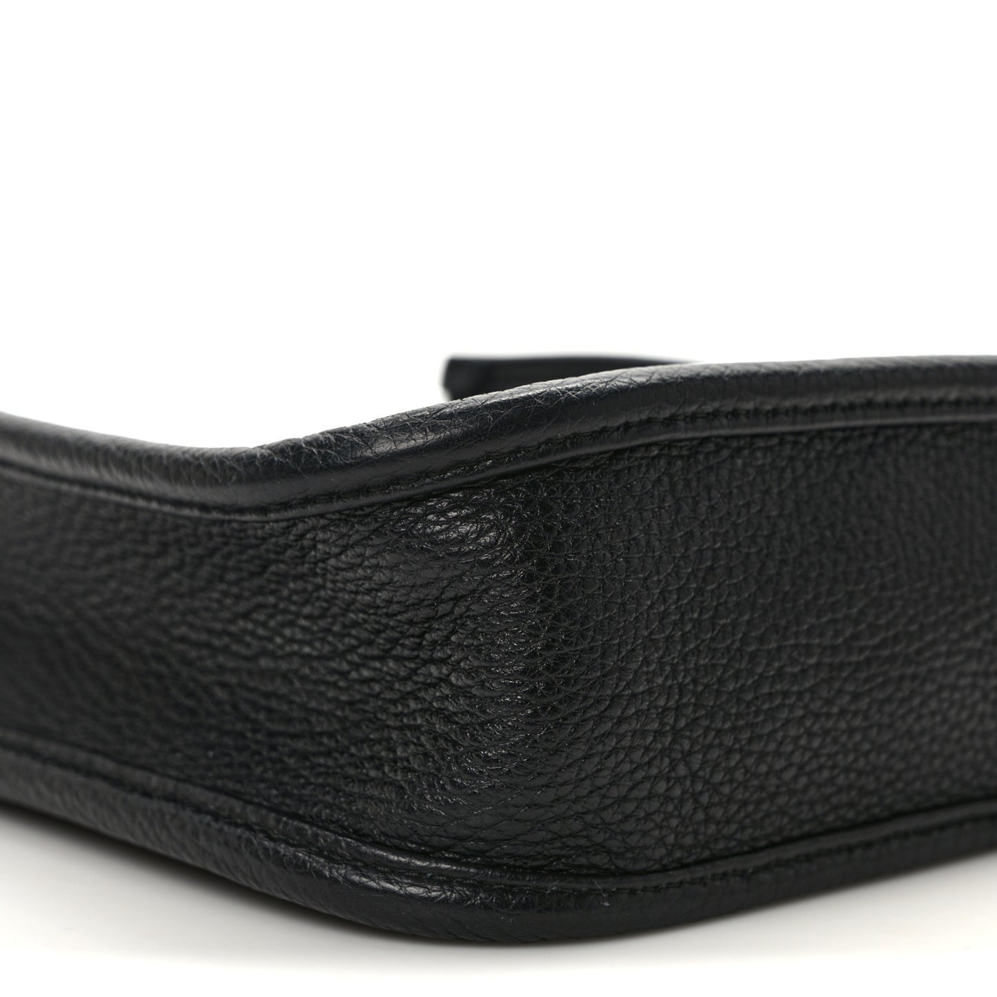 Vitello Daino Soft Mini Hobo Messenger Bag Black