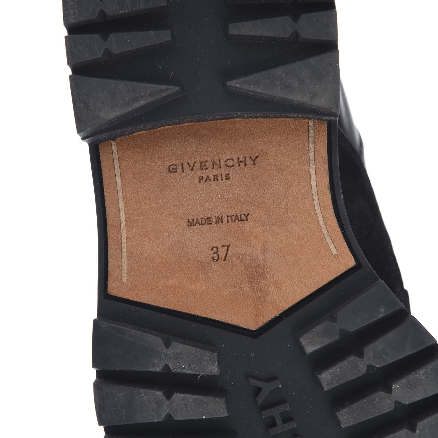 Givenchy Calfskin Suede Aviator Ankle Boots 37 Black 6 of 9