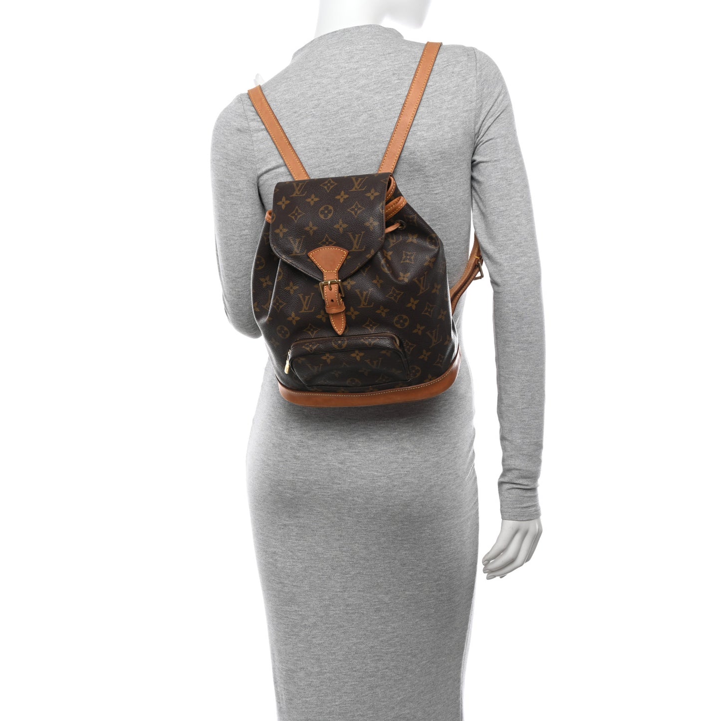 LOUIS VUITTON Monogram Montsouris MM Backpack