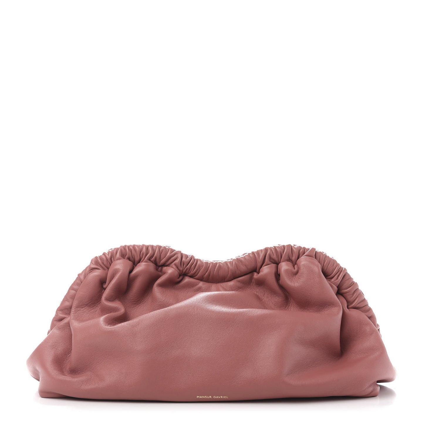 Lambskin Cloud Clutch Blush
