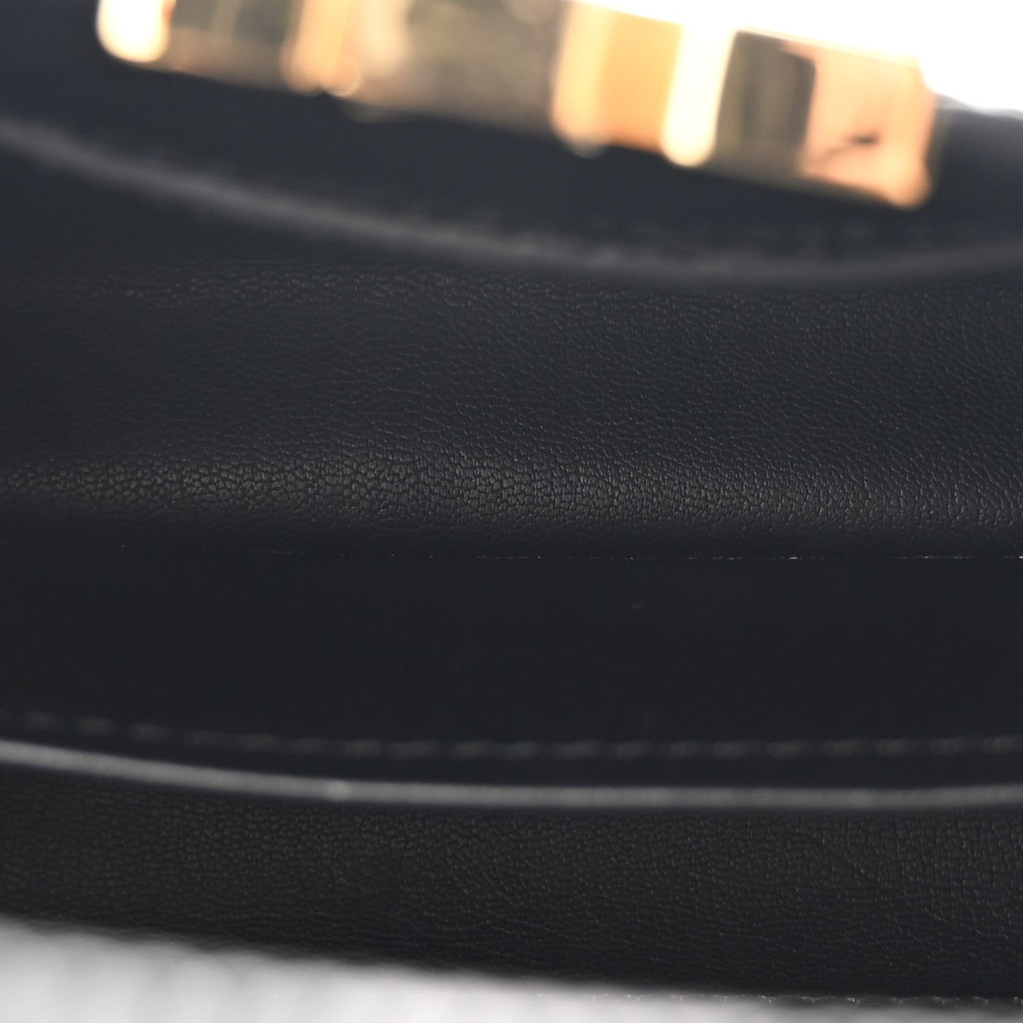 Lizard Capucines Mini Black