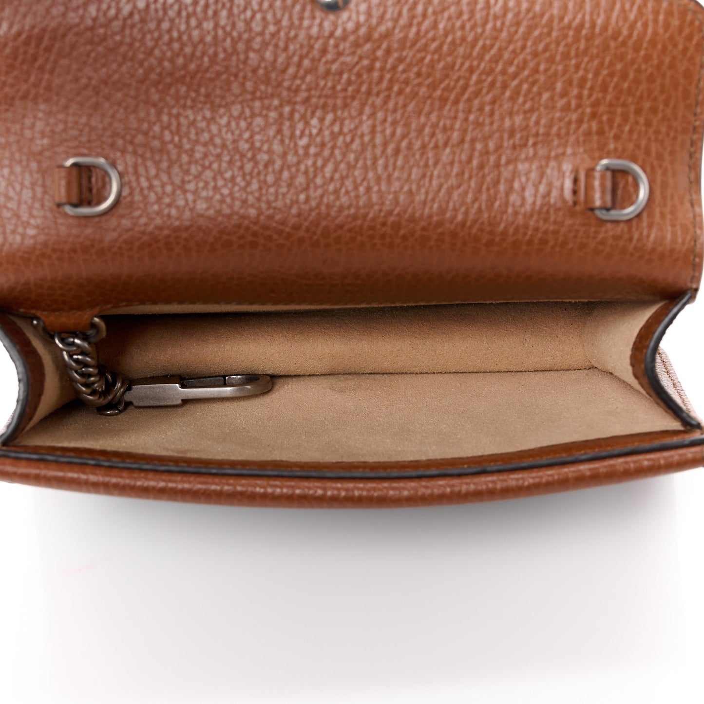 New Denim GG Monogram Dollar Calfskin Enamel Super Mini Dionysus Shoulder Bag Blue Tea Cuir Epilog Electric Blue