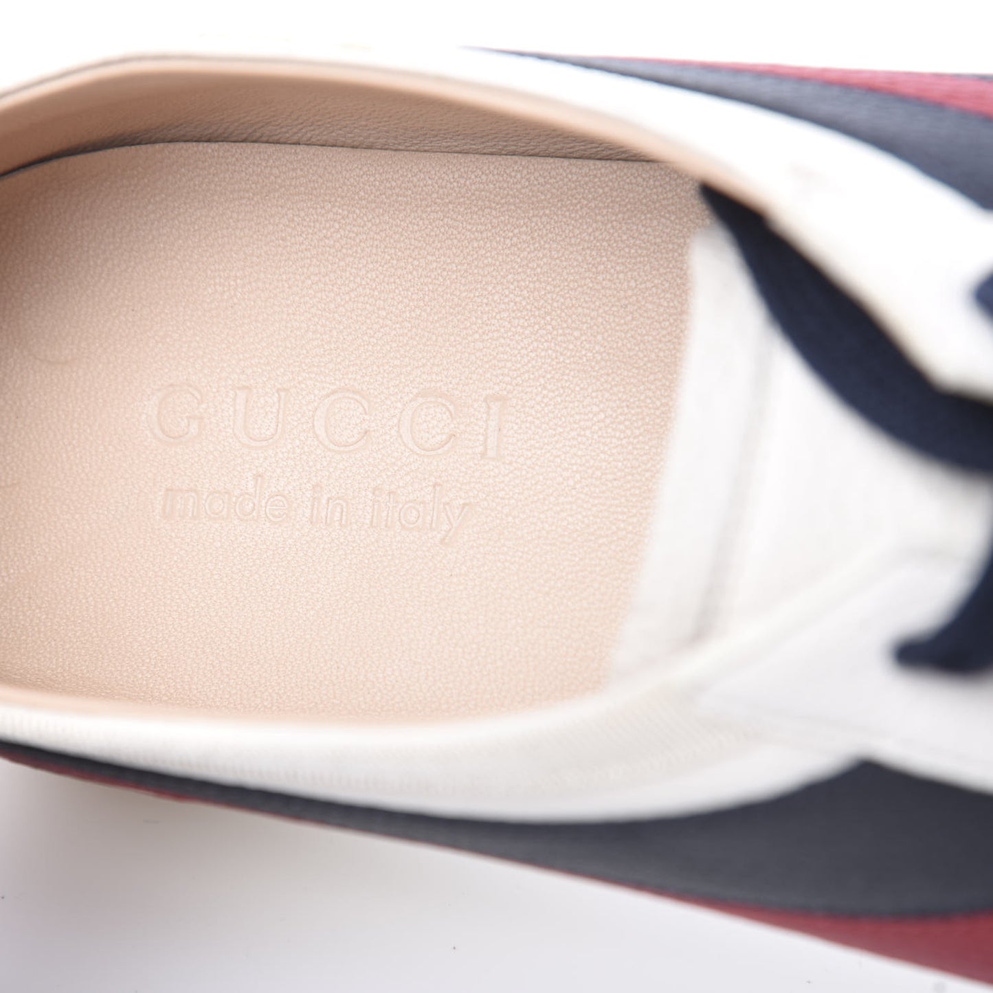 Calfskin Mens Falacer Sneakers 8 White Blue