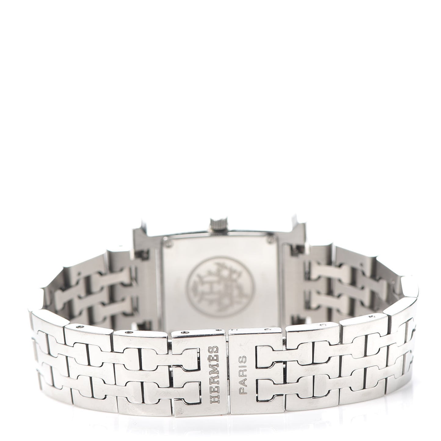 Stainless Steel 21mm Heure H Hour Quartz Watch Black