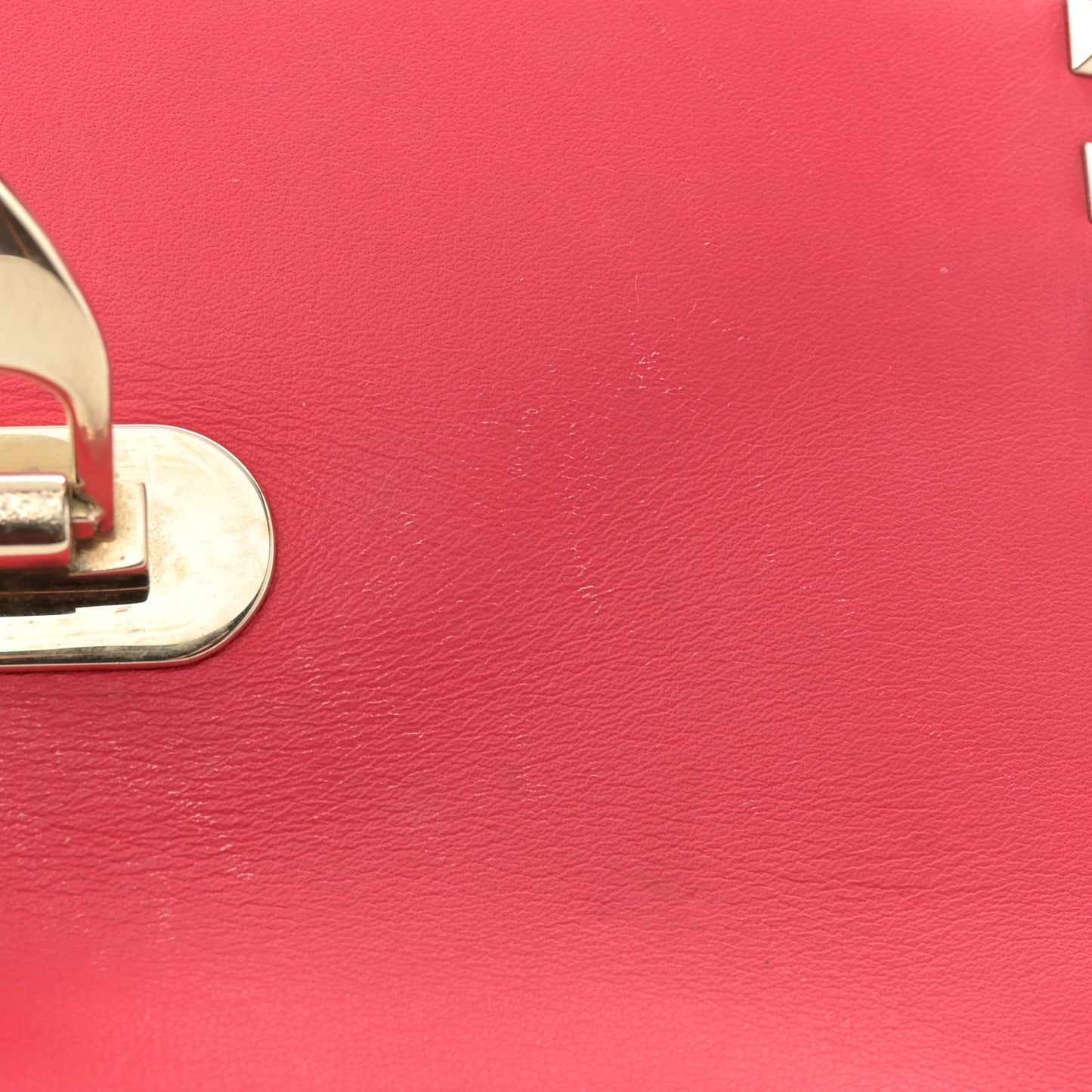 Vitello Rockstud Crossbody Bag Pink