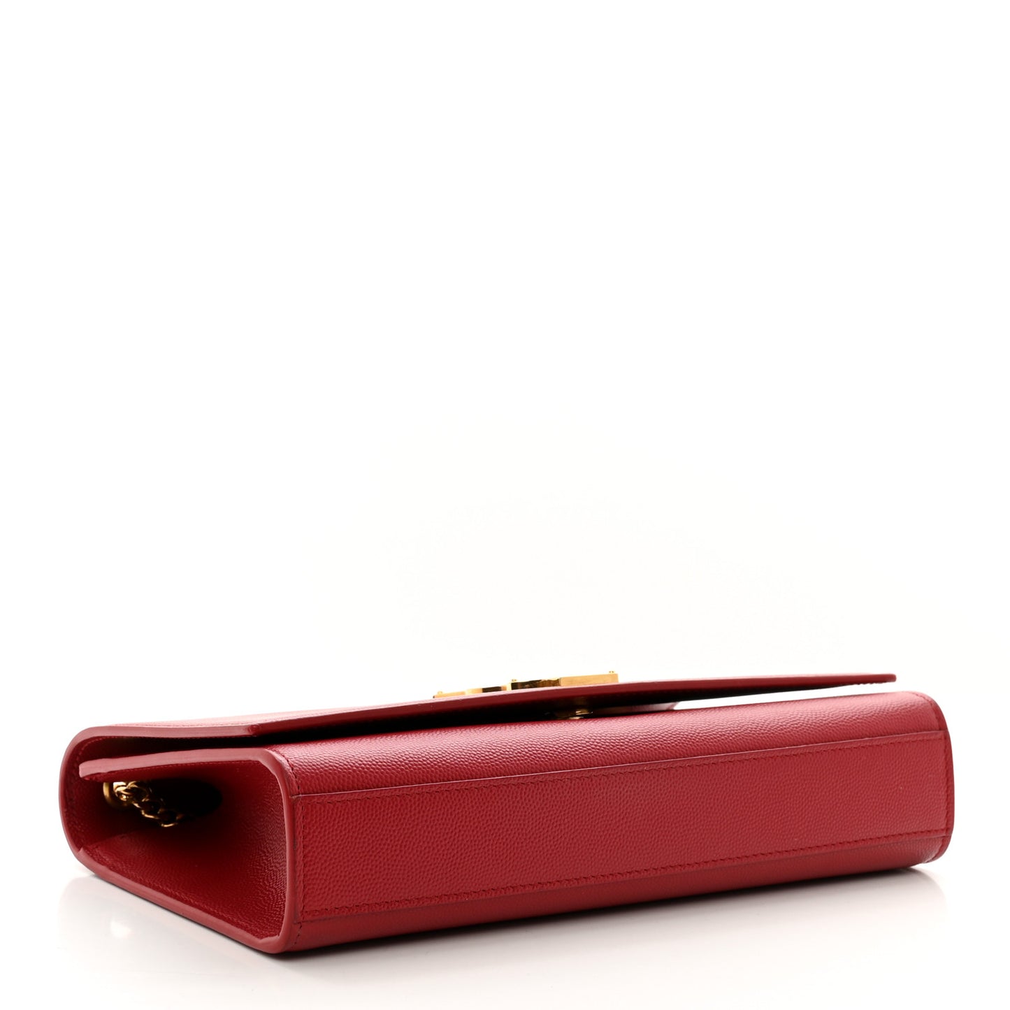Grain De Poudre Medium Monogram Kate Satchel Rouge Eros