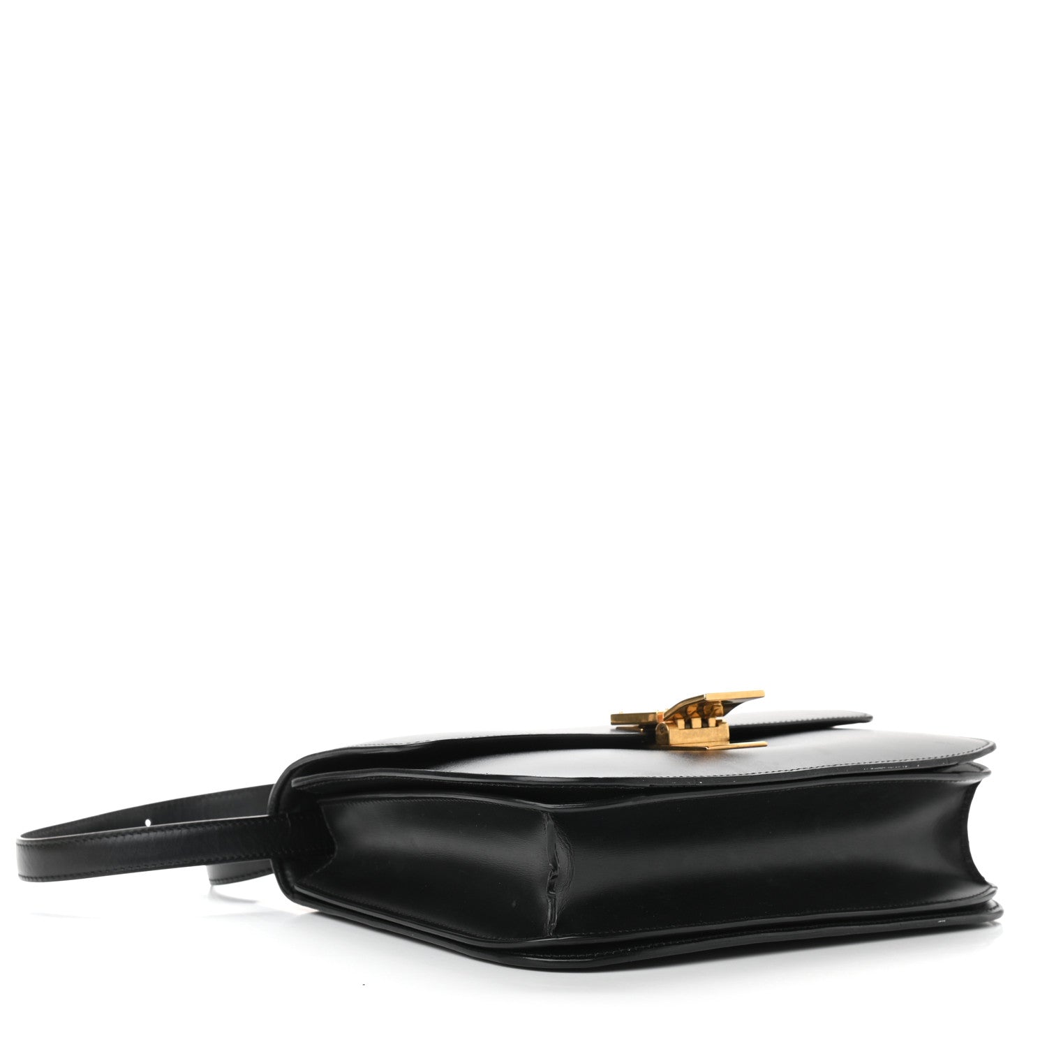 Celine Box Calfskin Medium Classic Box Flap Black 4 of 11