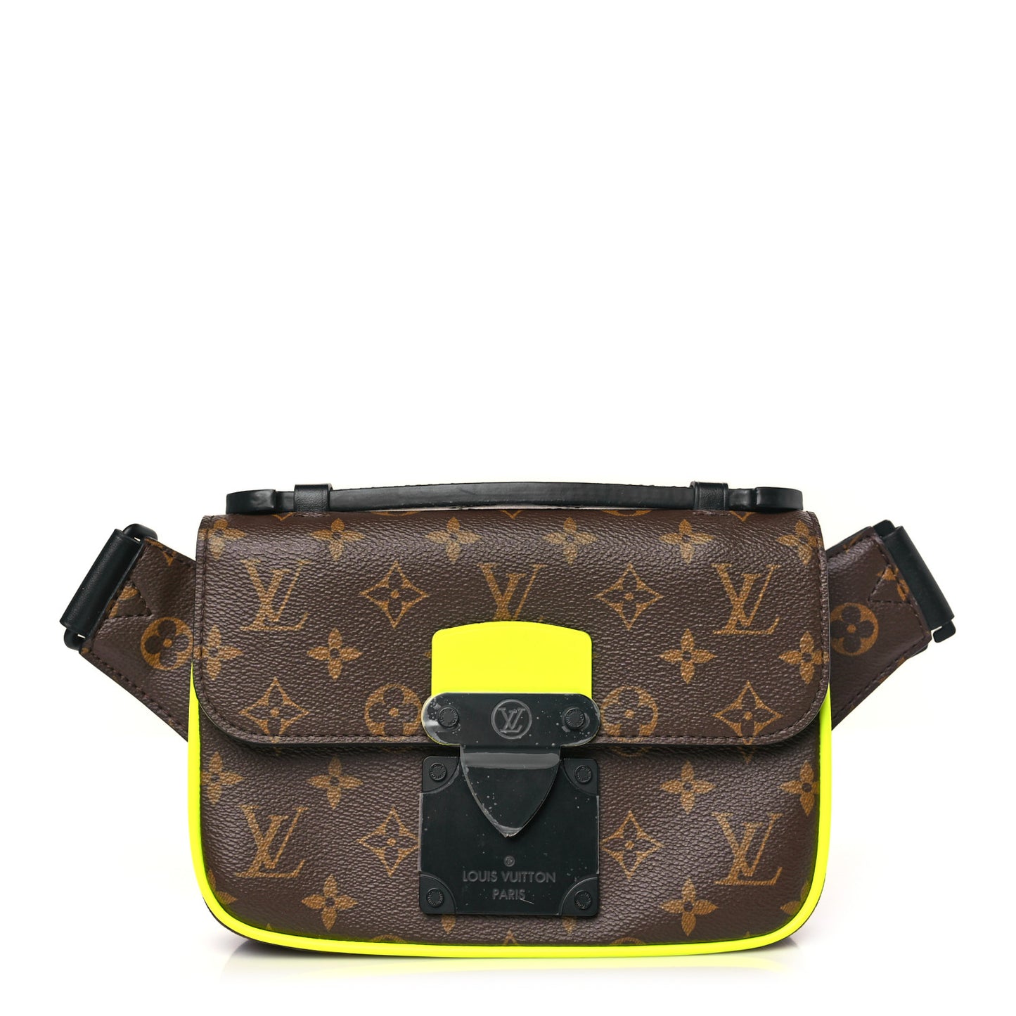 Monogram S Lock Sling Bag Florescent