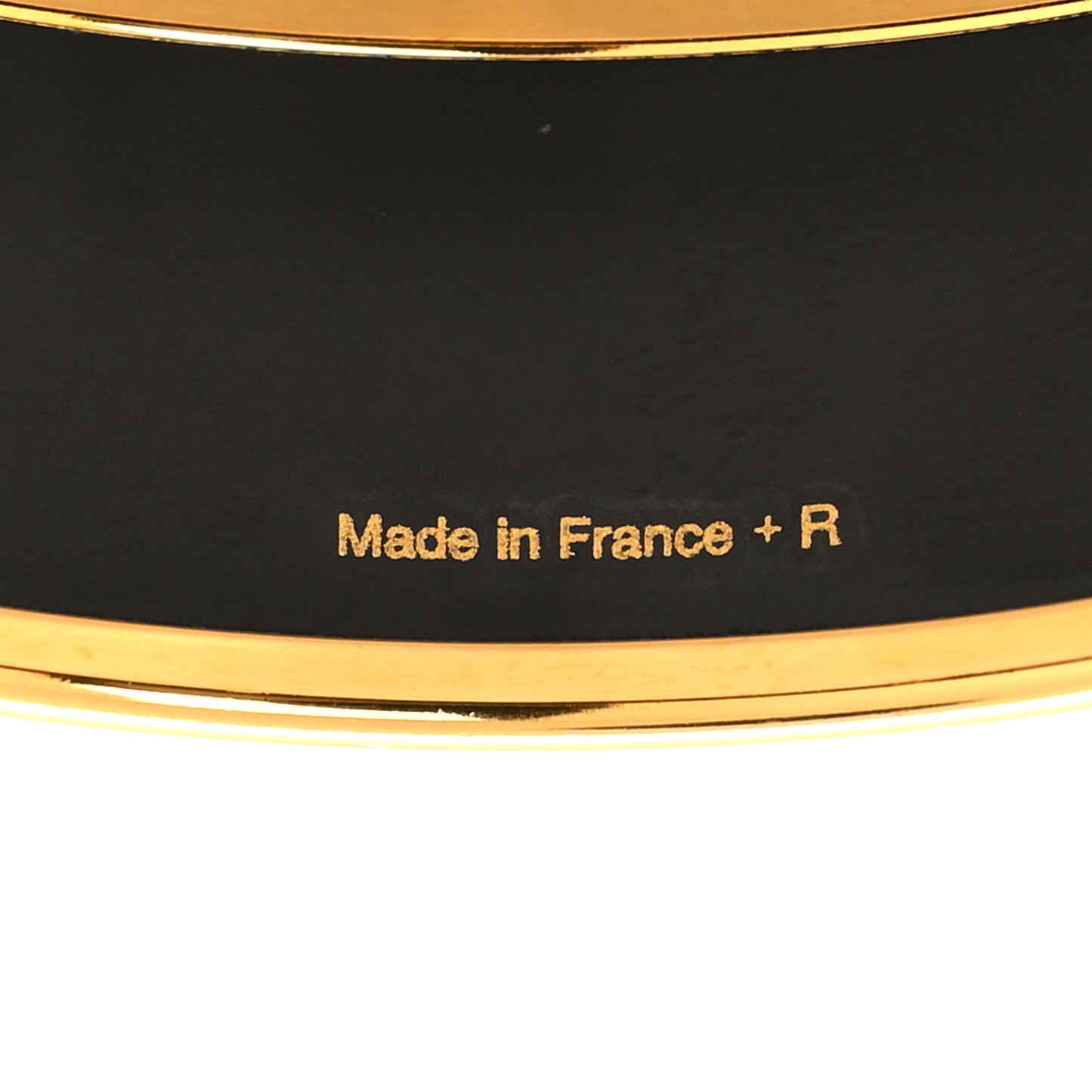Enamel Printed Wide Circuit 24 Faubourg Bracelet 65 Rouge White