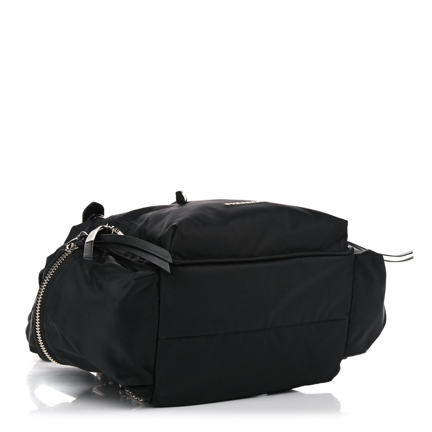 Nylon Medium Rucksack Backpack Black
