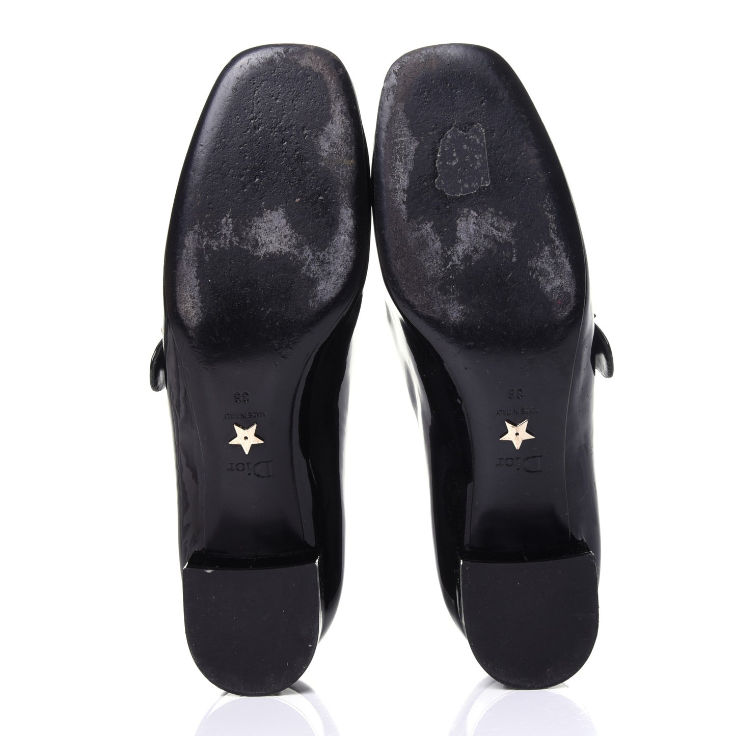 Patent Baby-D Ballet Pumps 38 Black