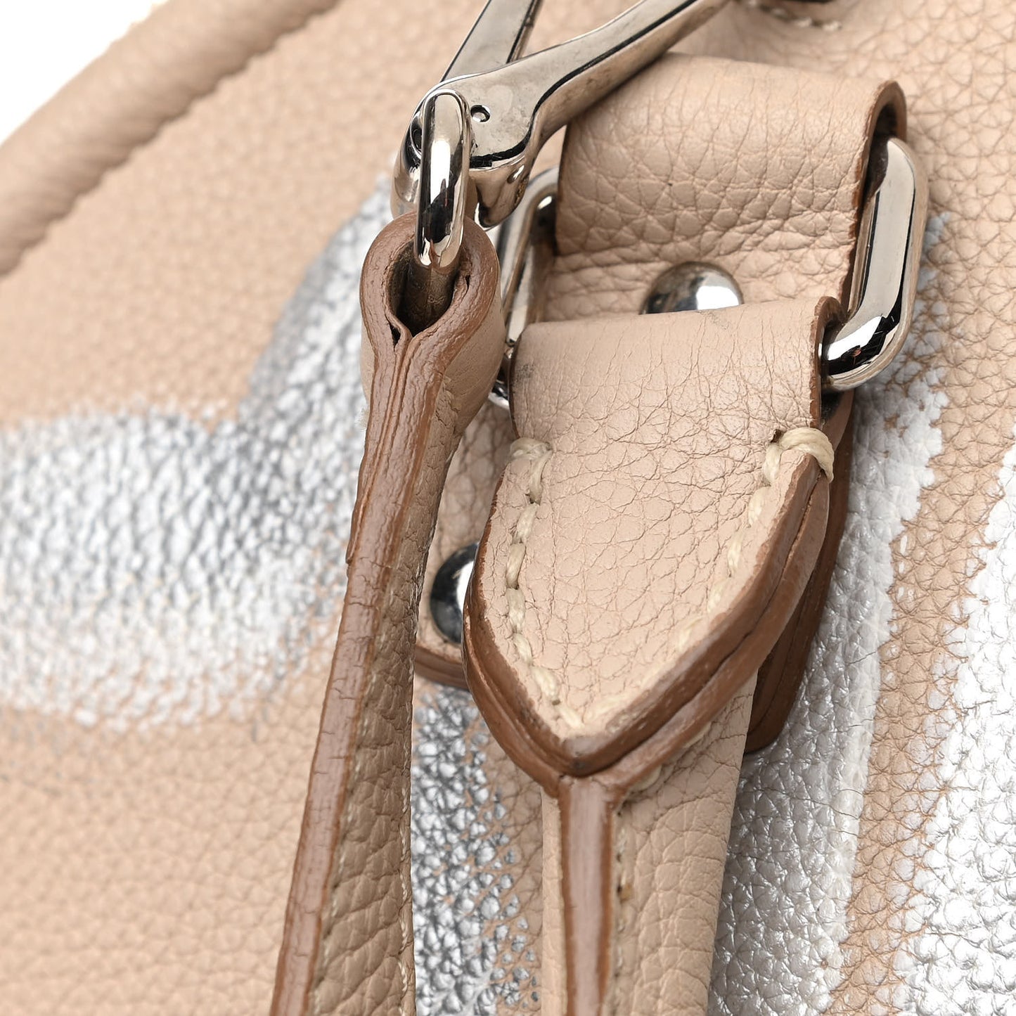 Prorsum Grainy Calfskin Hand Painted Bloomsbury Beige