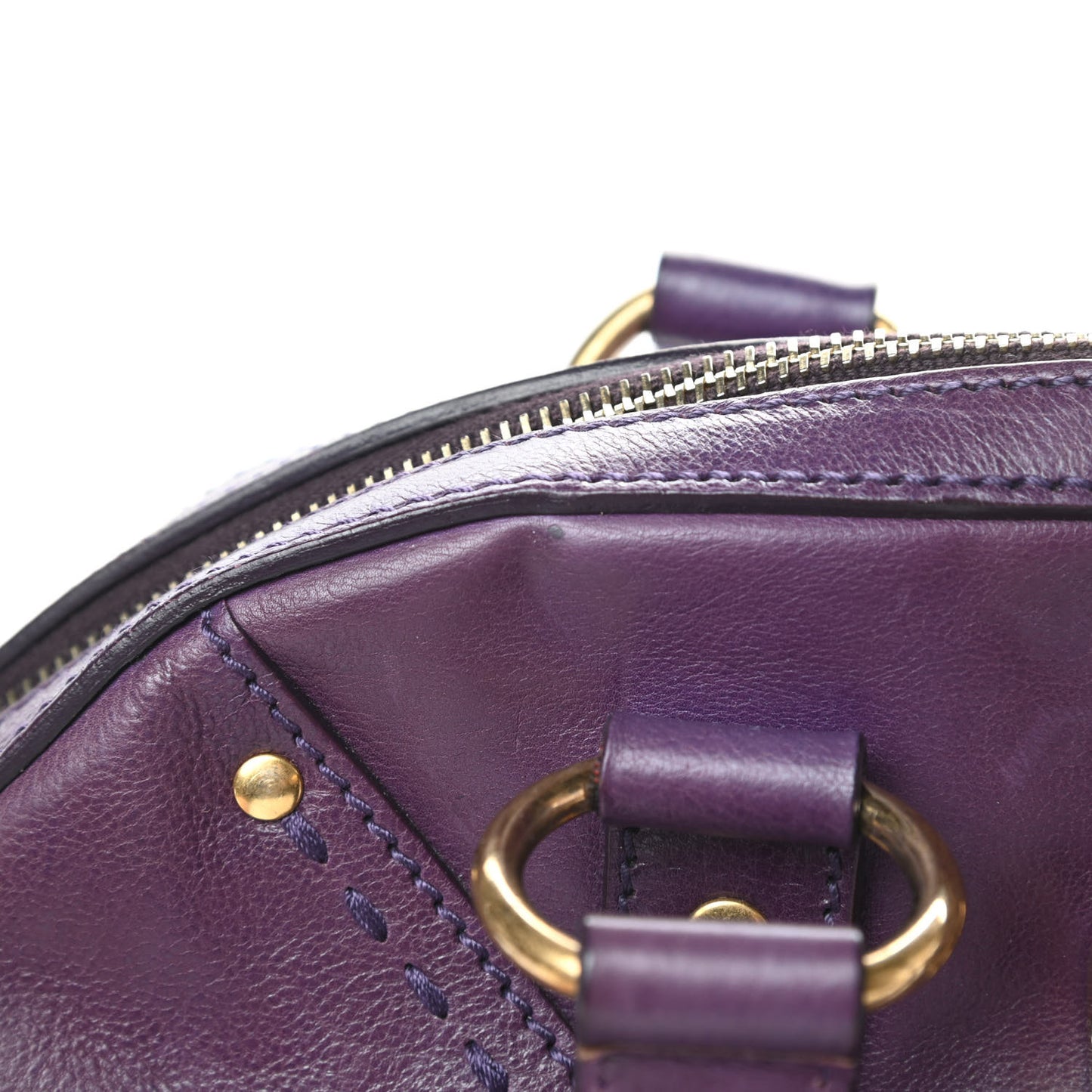 Calfskin Medium Muse Purple