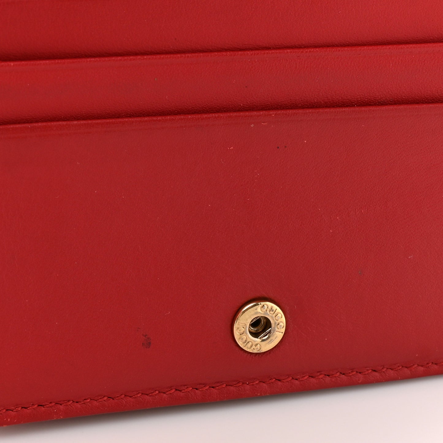 GG Supreme Monogram Blooms Card Case Wallet Beige Blue Navy Hibiscus Red